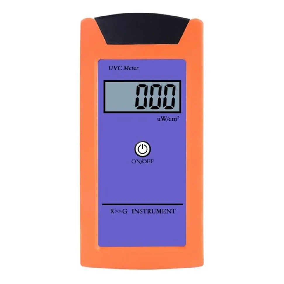 Medidor de Luz UVC de 0 A 1999 ΜW/cm² para Reptiles. Medidor de Índice UV. Espectro de Radiación UV de 220 A 280 NM. Medidor Portátil para Reptiles.