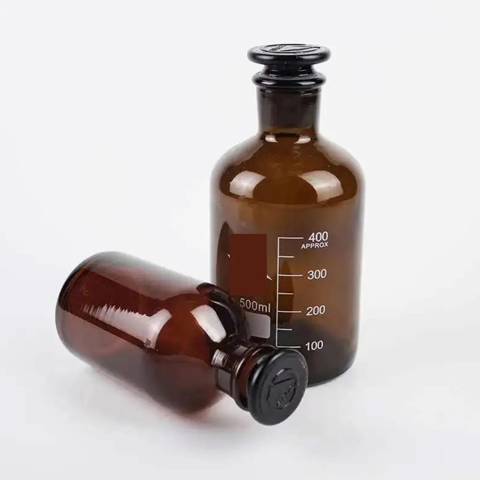 Frascos para reactivos, Frasco de reactivo de Boca pequeña de Laboratorio, Boca esmerilada, 60/125/250/500/1000 ml(1000mllx1pcs)