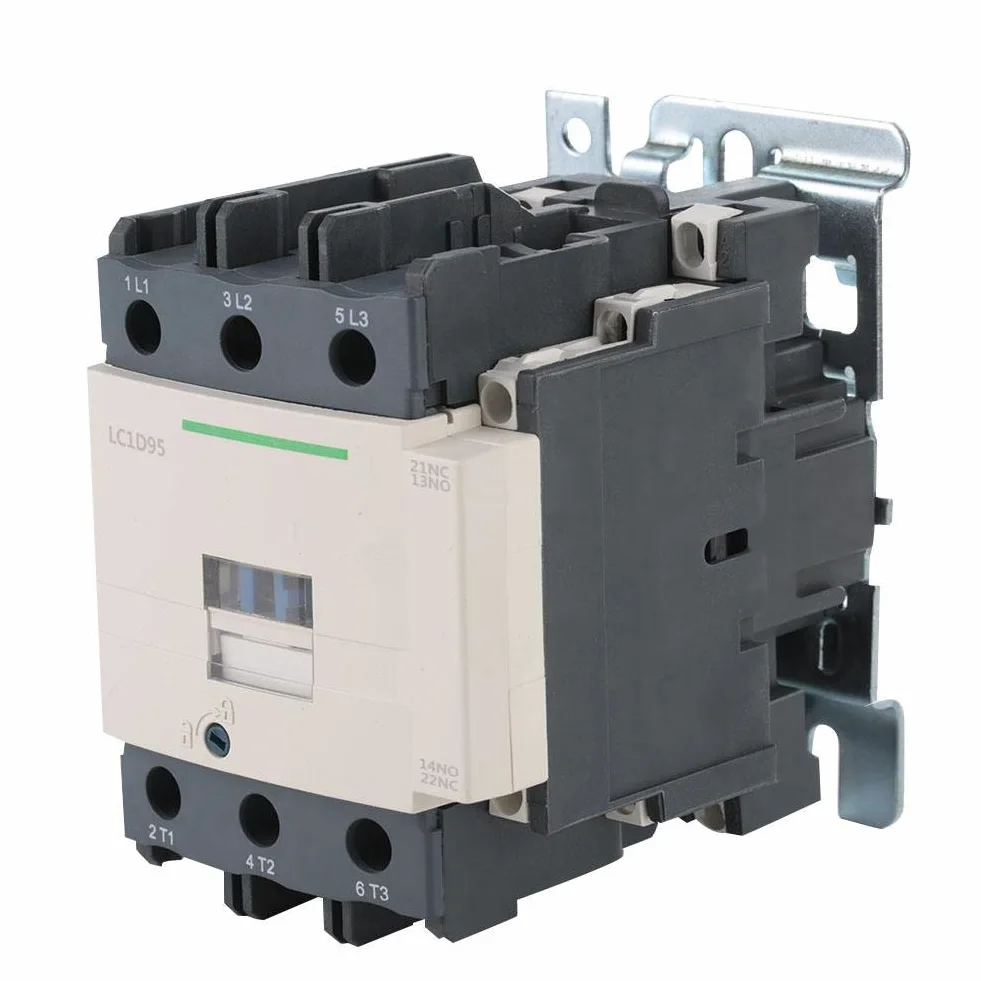 LC1D95 contactor AC, 50 / 60Hz bobina 3 polos Contactor 380V 95A