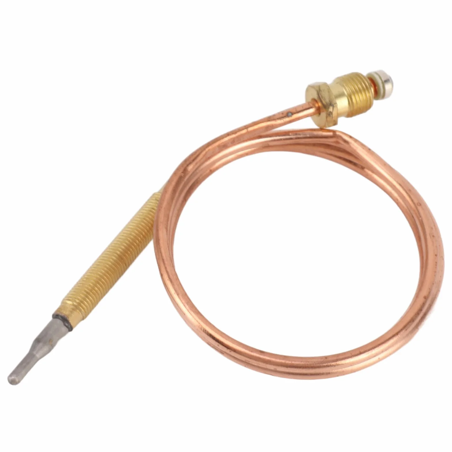 Termopar de Repuesto Universal, Cobre Resistente a Altas Temperaturas para Estufas de Chimenea, Hornos de Gas, Calderas