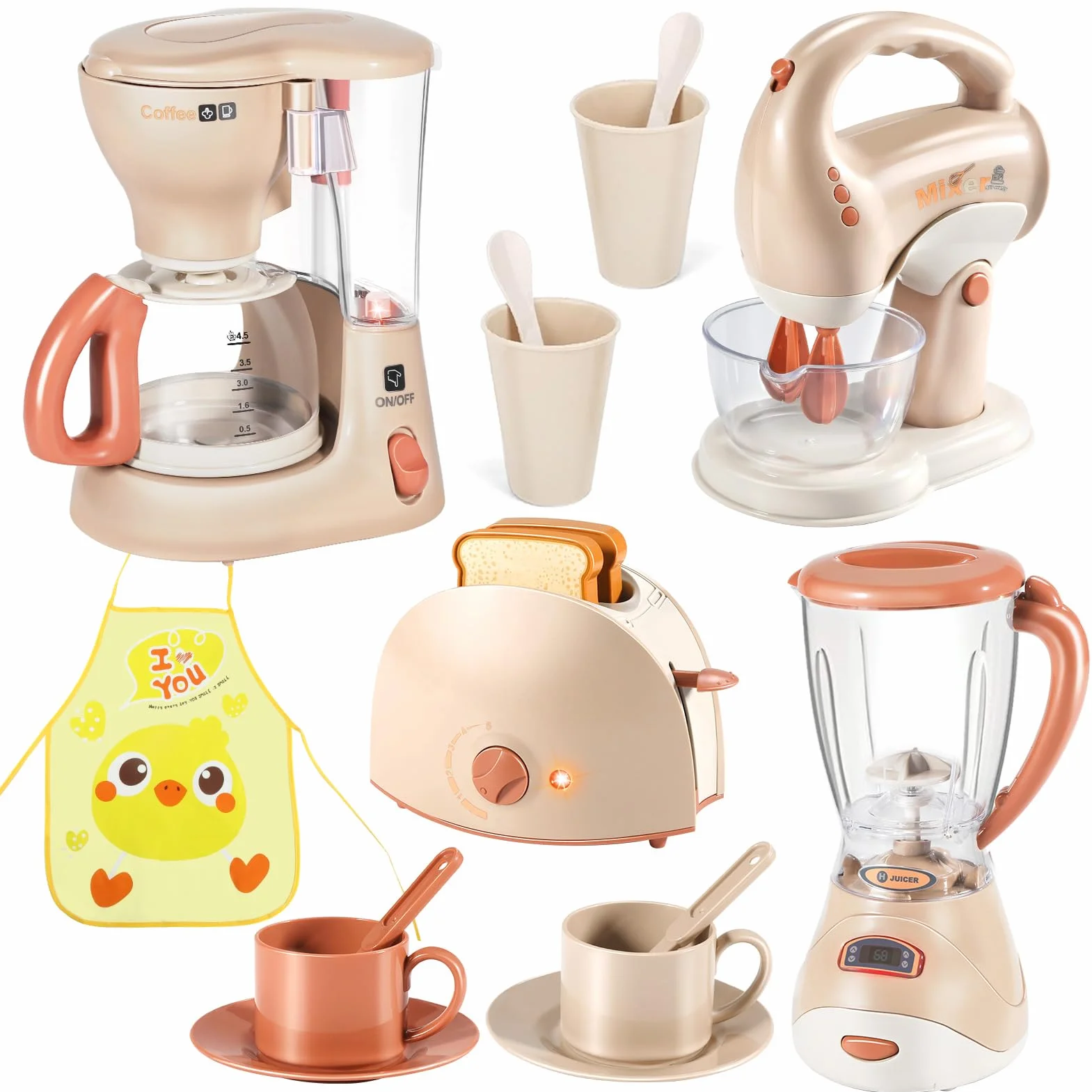 Cocinita Infantil y Cocina Juguete, Regalo Cumpleaños Niños 3-7 Años, Juguetes Niña 2 Años