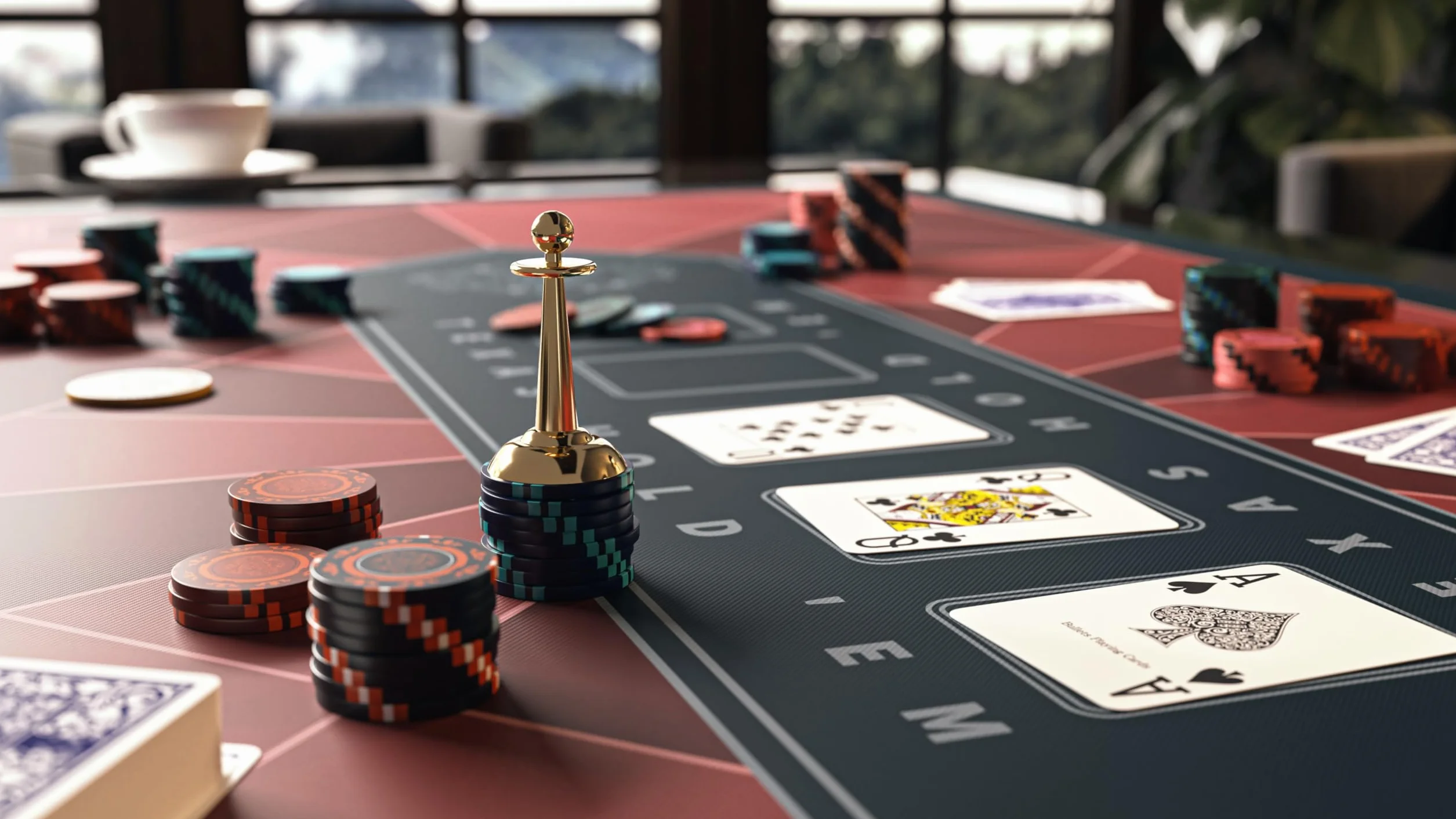 Bullets Playing Cards Premium Roulette Dolly Metal Elegante Marcador Casino Accesorios Mesa Juegos