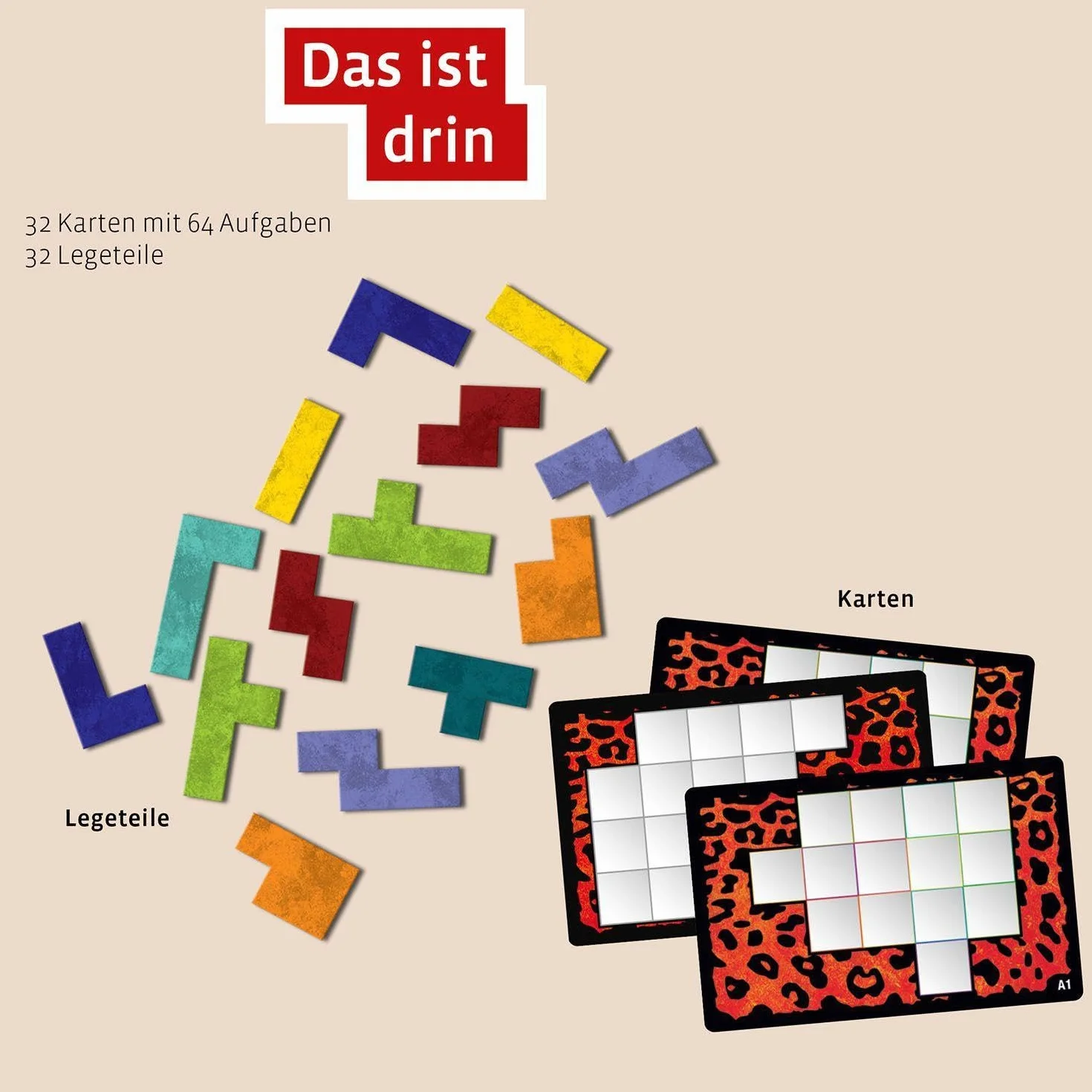 Ubongo! Mini Juego de Mesa Puzzle para 1-4 Personas 7+ años