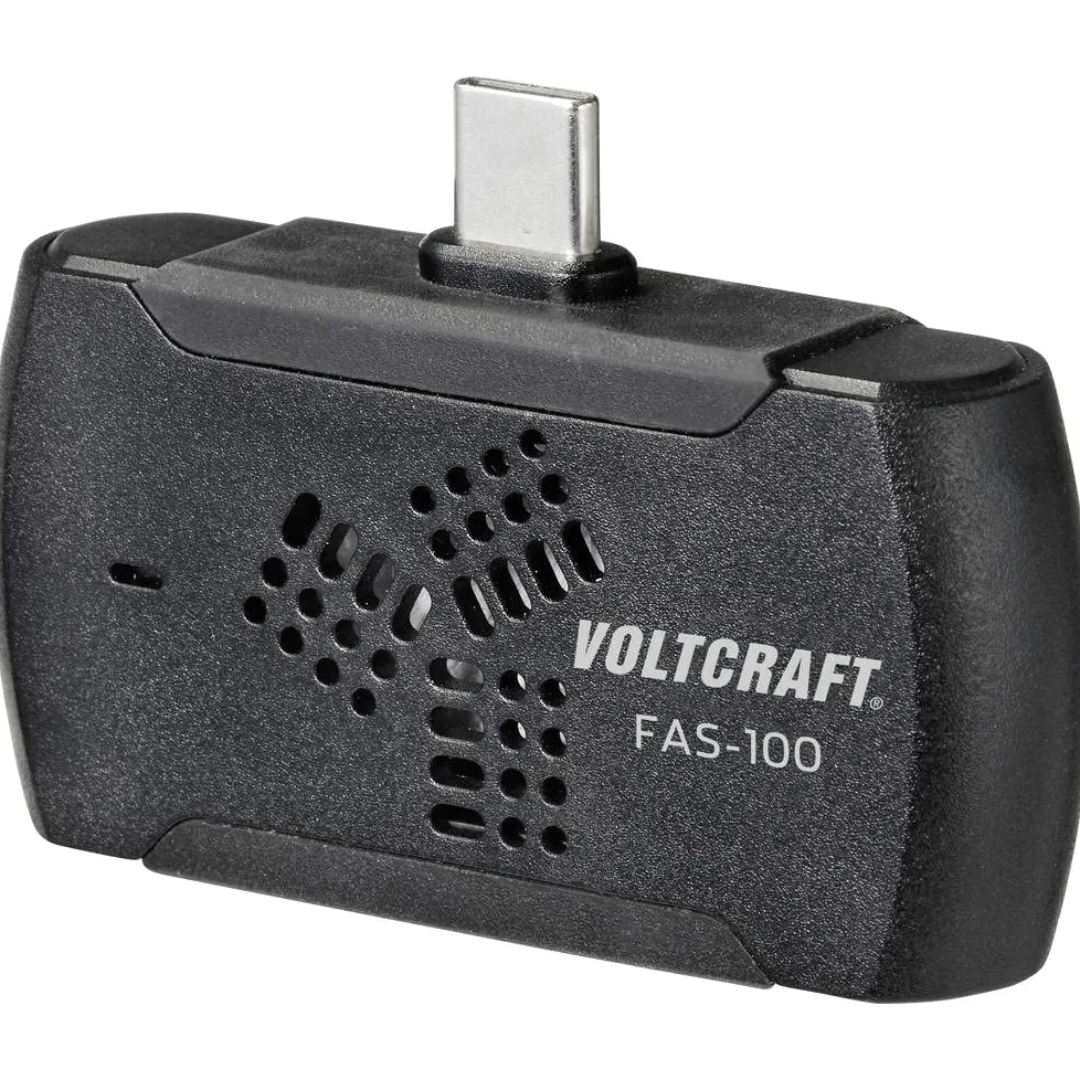 Medidor de formaldehído VOLTCRAFT FAS-100 Partículas de aire con interfaz USB
