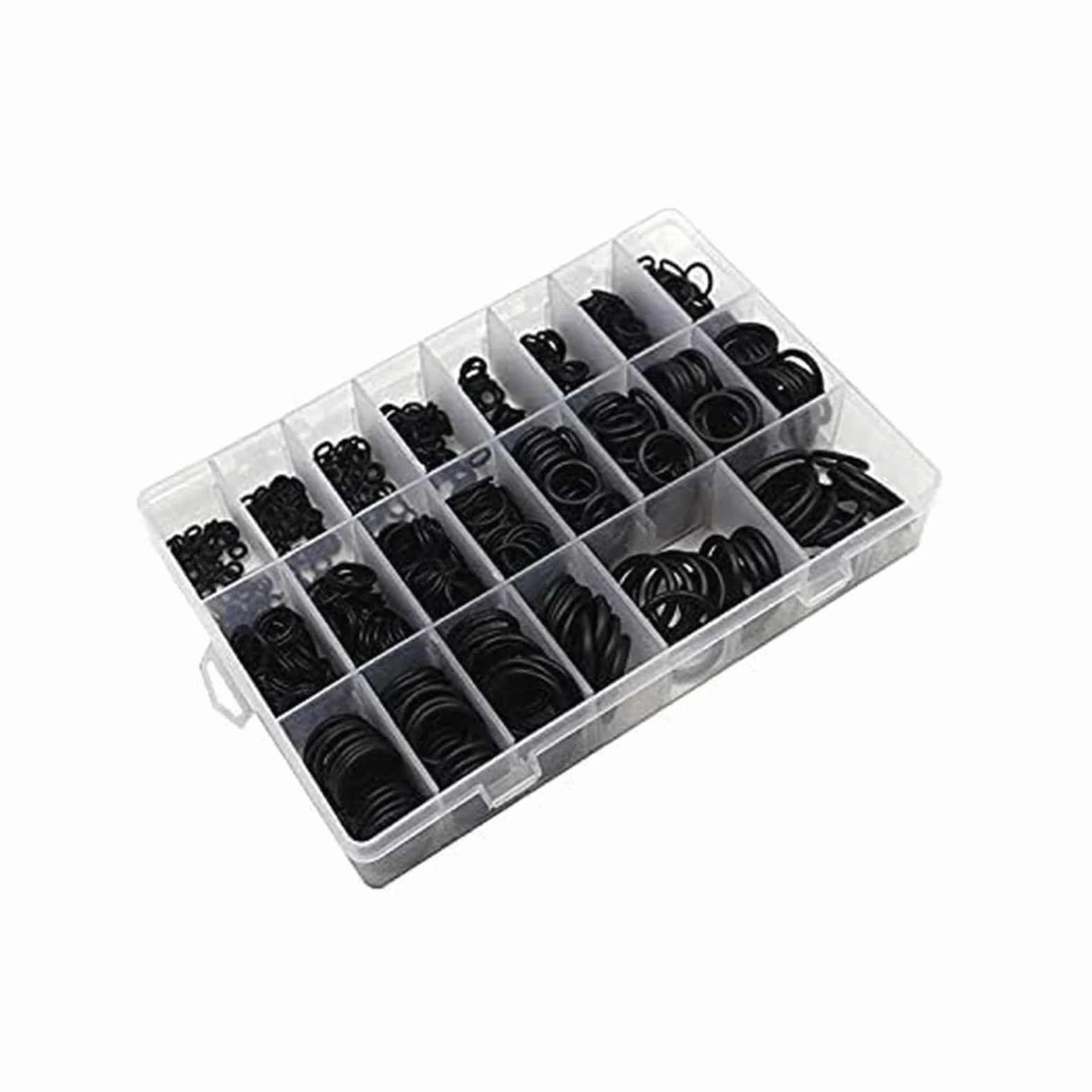 Junta tórica, Kit de Anillo de Sellado de Goma, Espesor 1/1, 5mm, Caucho de nitrilo, Junta tórica NBR, Anillo de Sellado, Juego de Goma Impermeable(800pcs)