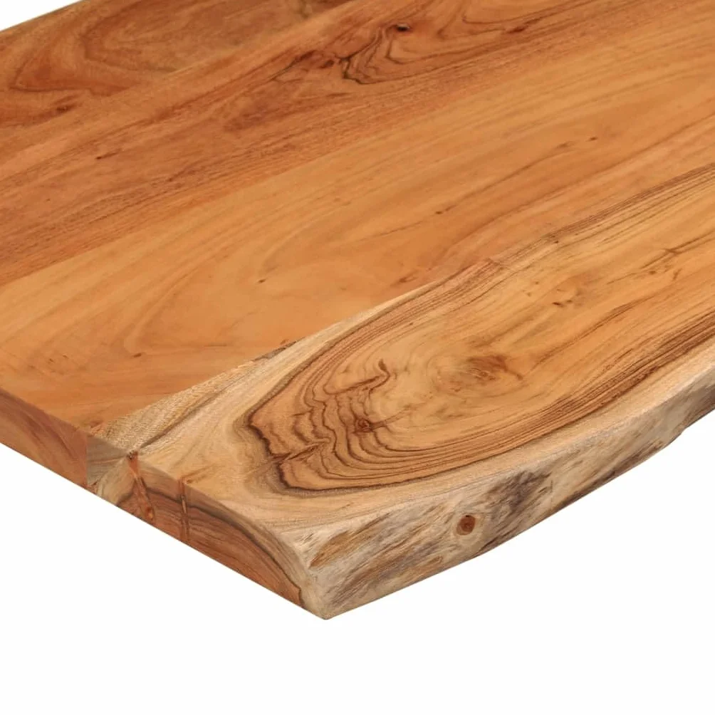 Tablero de Madera Maciza, Tablero de Madera Maciza Multiusos para Mesa de Bricolaje, Encimera de Cocina y Barra (70x60cm)
