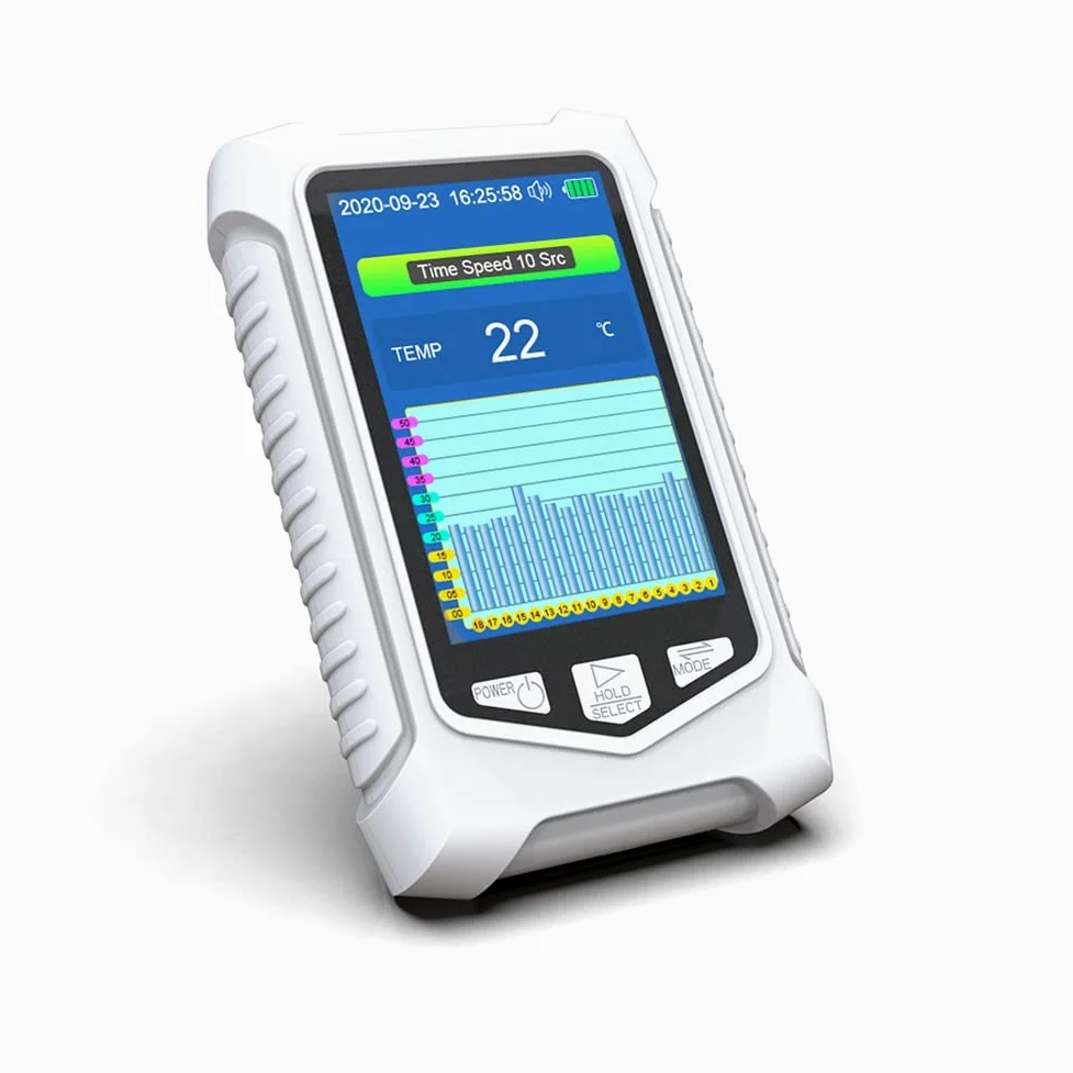 MARKELL Monitor de Calidad del Aire, Medidor de Prueba de AmoníAco LCD de 3,5 Pulgadas NH3 Probador de ConcentracióN Detector de AmoníAco Dispositivo de Alarma de AmoníAco