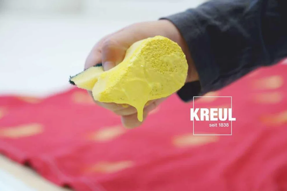 KREUL Mucki Pintura de Dedos para Tela 4 x 150 ml
