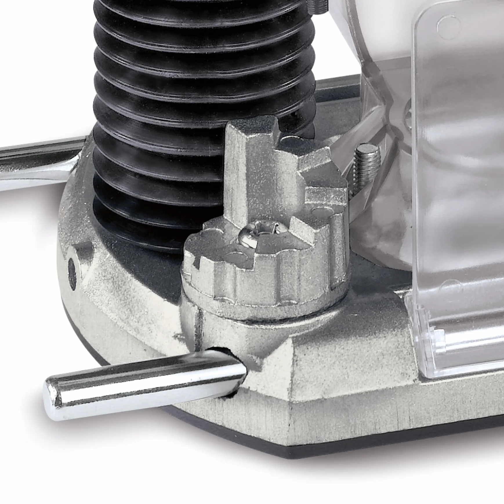 Einhell TC-RO 1155 Kit (1100 W, pinzas de sujeción Ø 6 y 8 mm, variador de velocidad, tope paralelo, adaptador de succión, con accesorios y varias fresas)