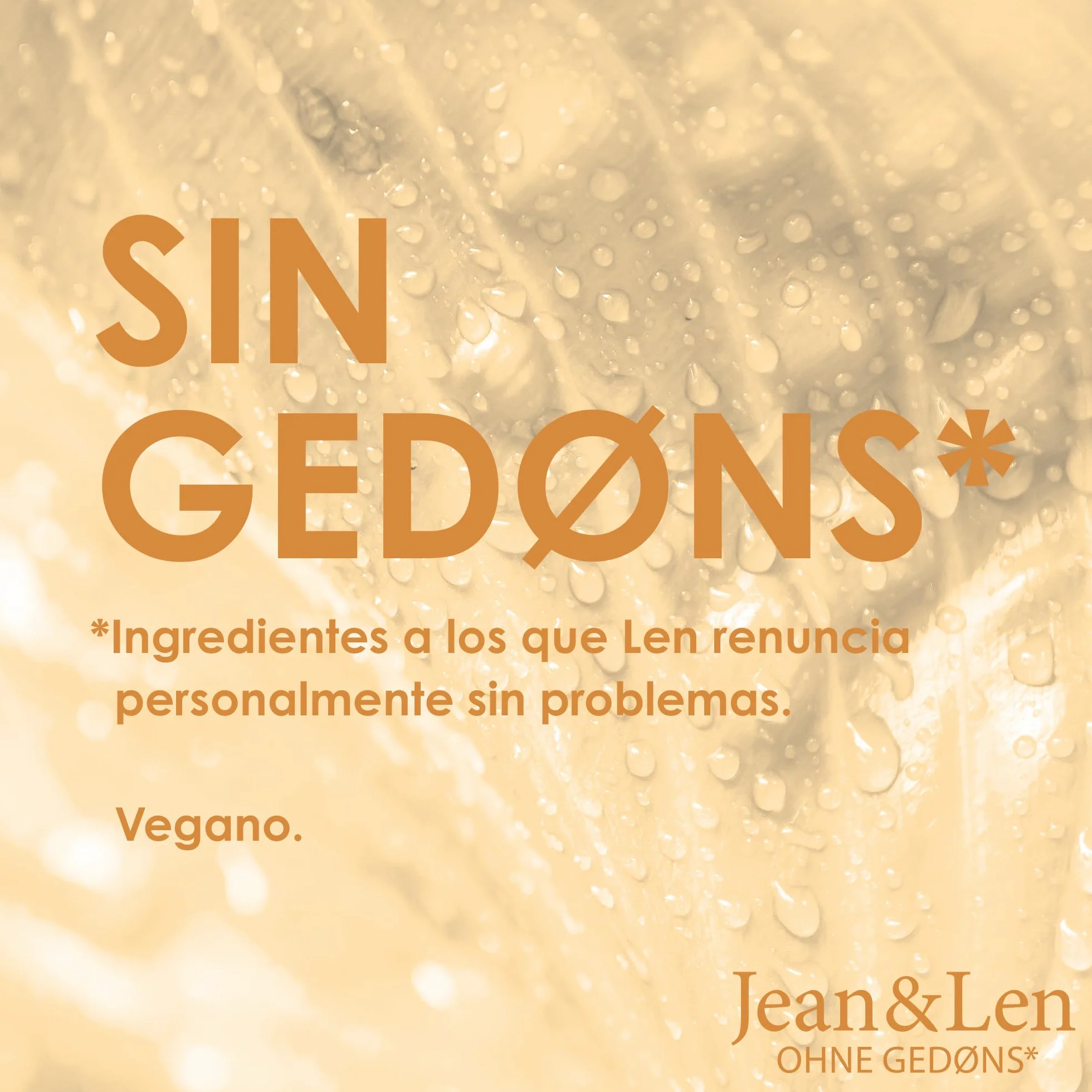 Jean & Len Hand & Body Wash Naranja sanguina y vetiver, jabón líquido en recarga, vegano, 1,5 L