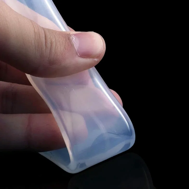 Manguera de tubo de silicona transparente de grado alimenticio insípido resistente a altas temperaturas dispensador de agua bomba peristáltica hogar-5 metros-ID17x OD22mm