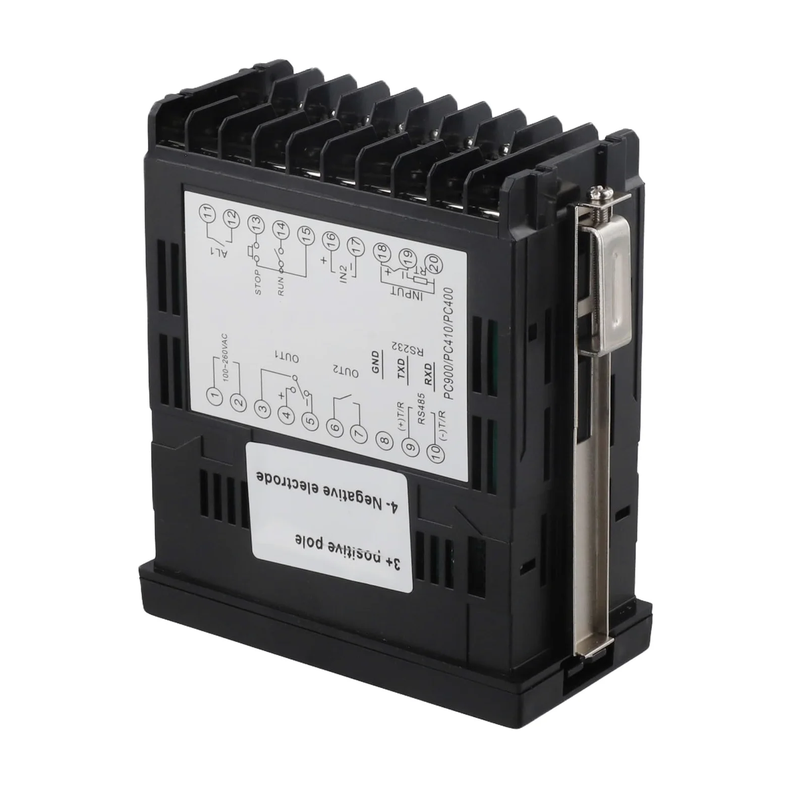 Controlador de temperatura digital PC410 para estación de retrabajo BGA, termostato PID con RS232, 10 curvas 8 segmentos, entrada de termopar tipo K, salida de relé de estado sólido