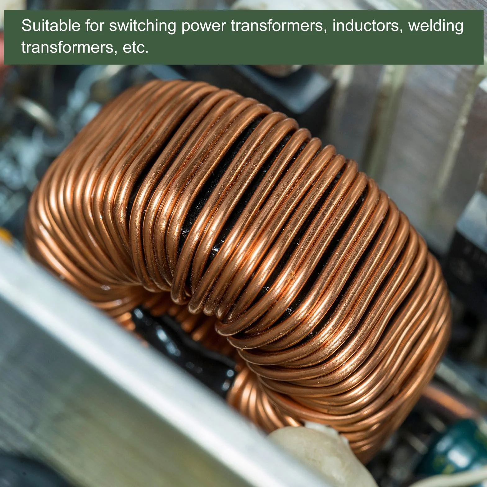 YOKIVE Toroide Núcleo Ferrita Anillo Hierro Polvo Inductor 40,5mm x 23,5mm x 14,7mm Transformadores