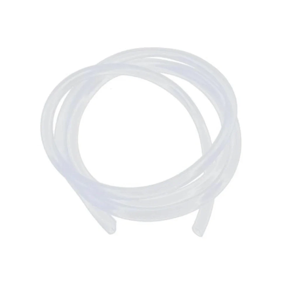 Manguera capilar pequeña negra OD 1-8 mm - Tubo flexible de caucho de silicona blanco for uso en laboratorio, 1 pieza(White,10metersx2mmx4mm)