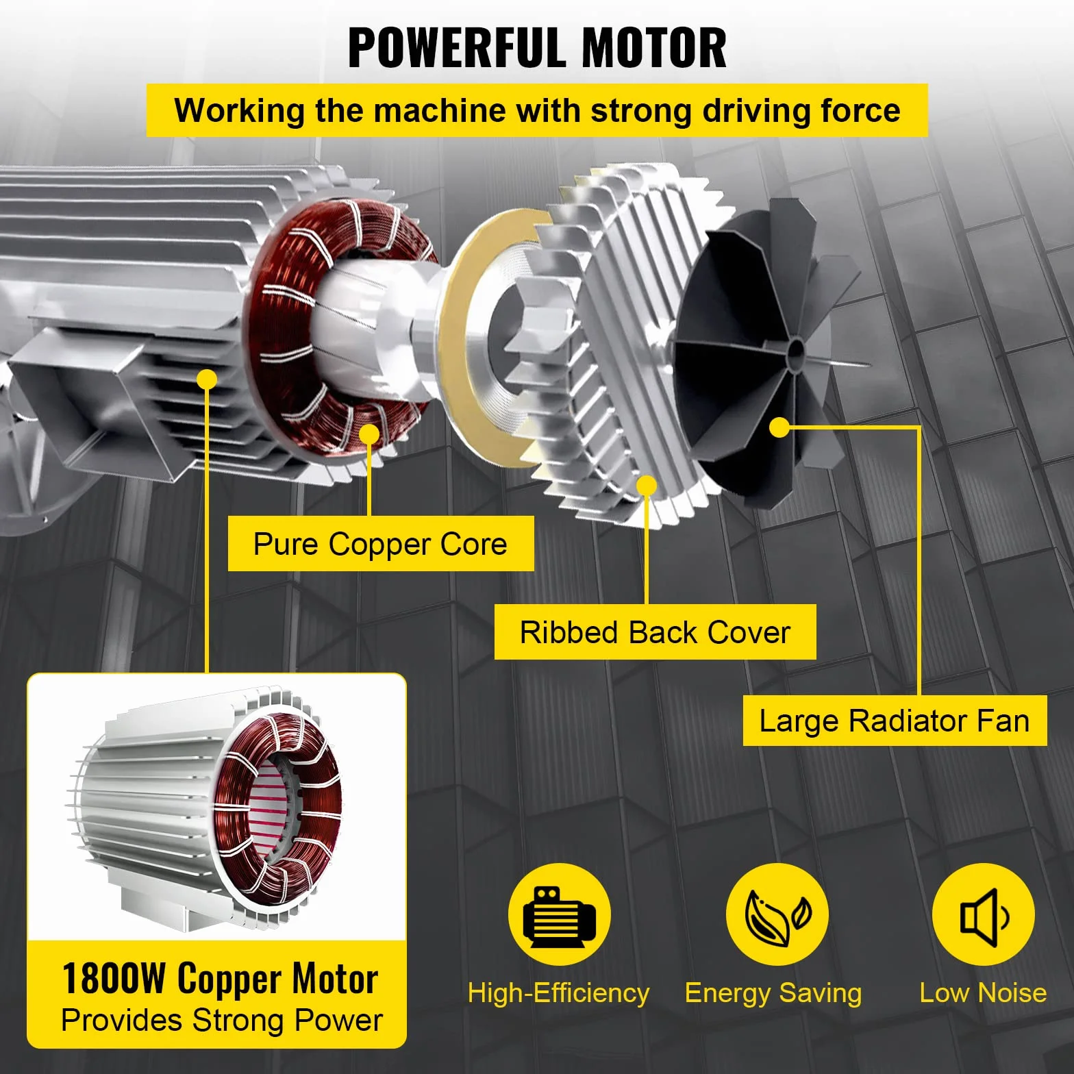 VEVOR Polipasto Eléctrico, Montacargas Eléctrico con Carretilla Eléctrica, Capacidad de 1000 kg, Polipasto Eléctrico de Acero Cabrestante Eléctrico Cable Eléctrico con Mando a Distancia