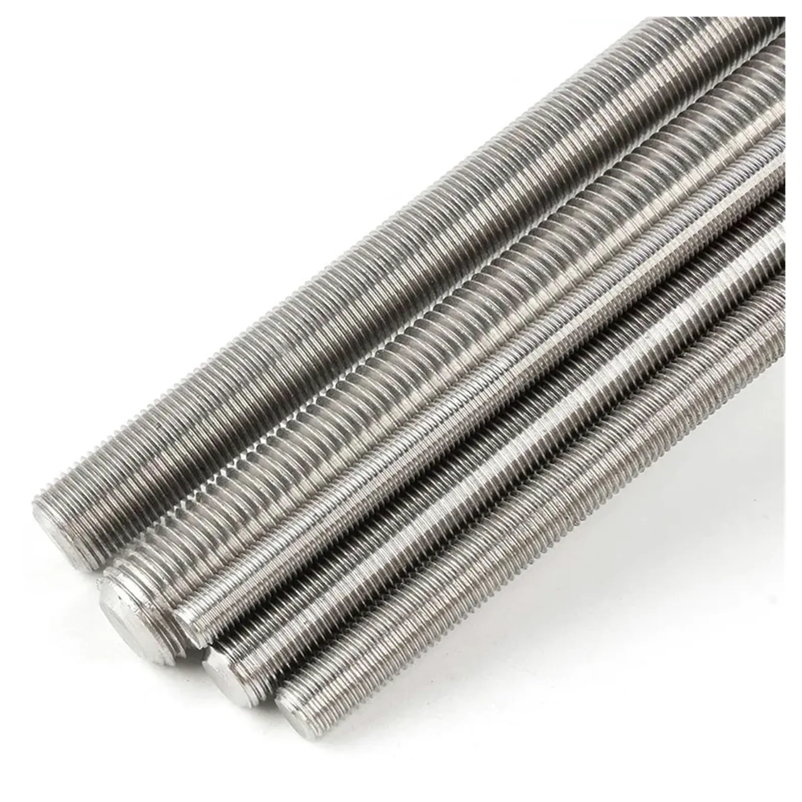 Varilla roscada de acero inoxidable, Stainless Steel Full Thread Headless Bolt Stud Multiple Sizes(10pcs,M6x400)