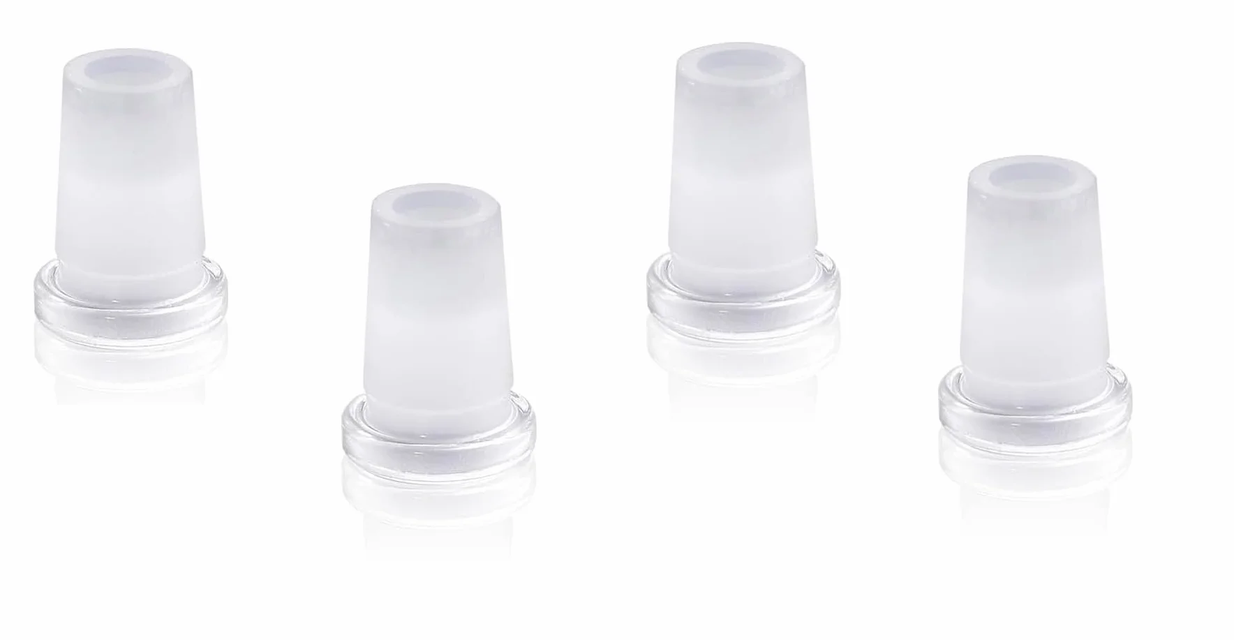 Conector adaptador de tubo de cristal 10/14 14/18 para laboratorio químico