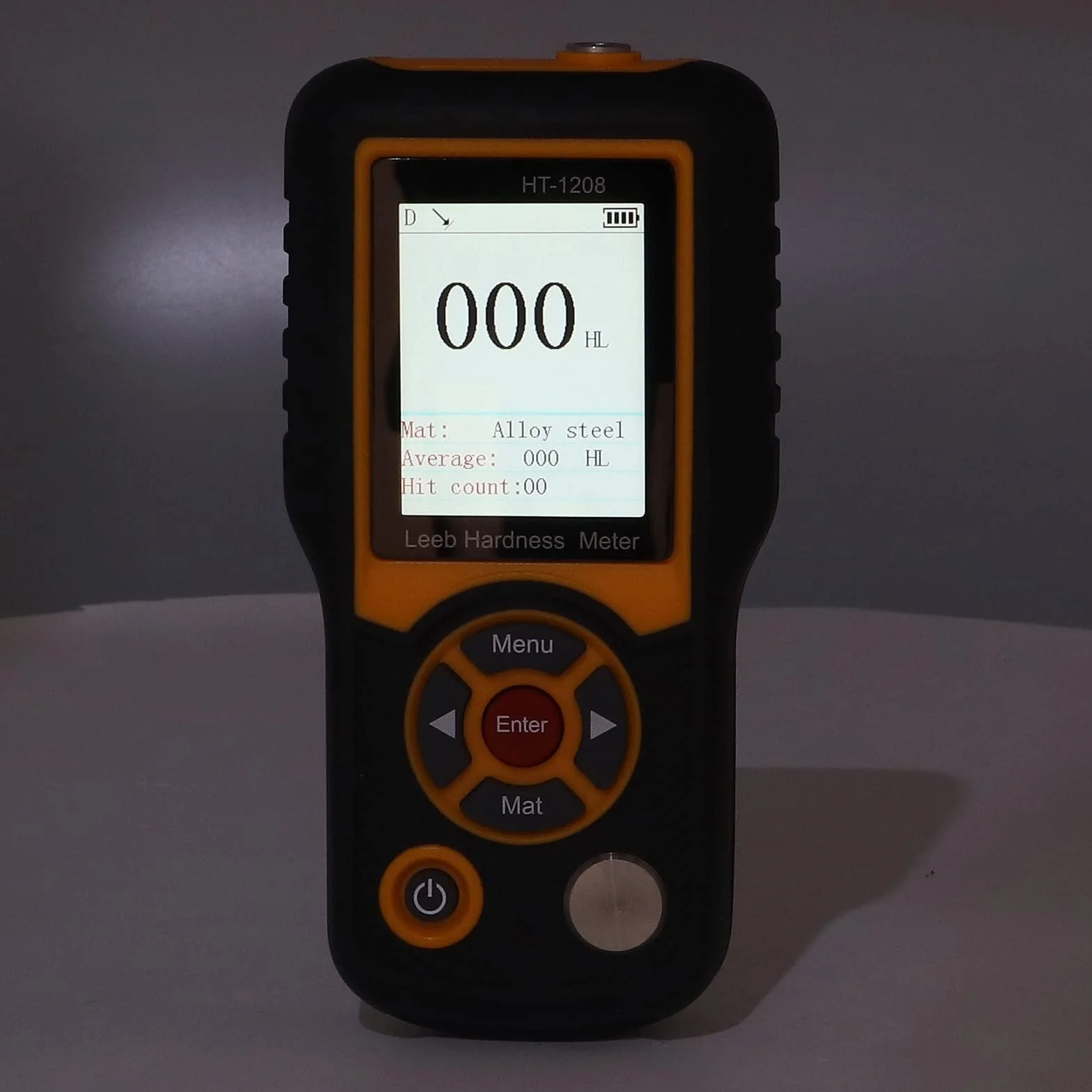 Probador de Durómetro de Metales, 170HL a 960HL Equipo de Prueba de Dureza de Alta Precisión con Pantalla TFT a Color (HT-1208)