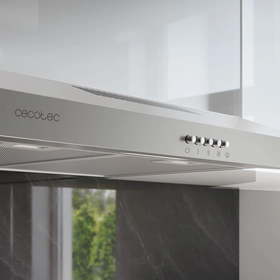 Cecotec Campana Extractora 60cm Bolero Flux CM 602200 Inox 220m3/h 70W