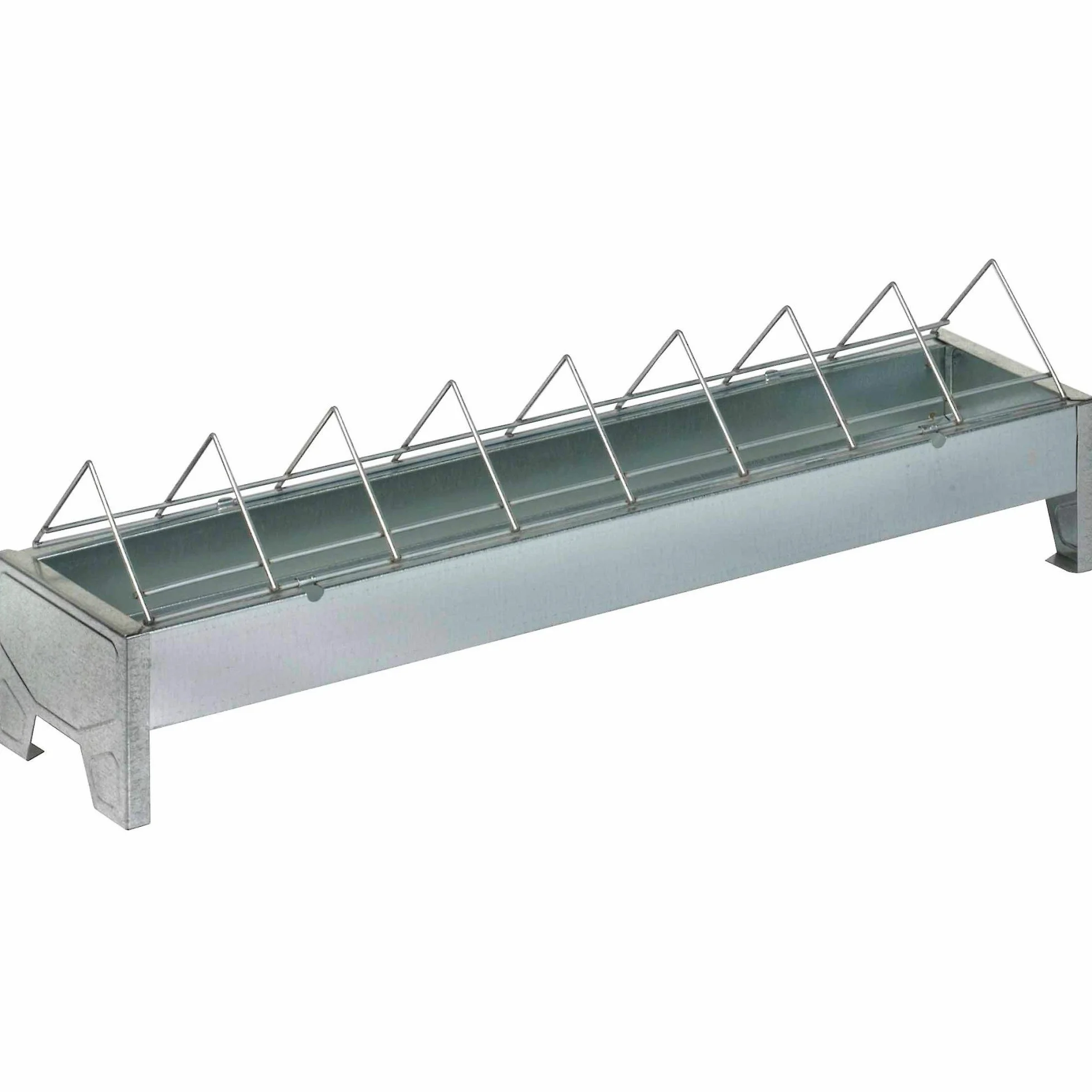 Gaun Comedero de Pollitos de Metal Galvanizado 50 cm
