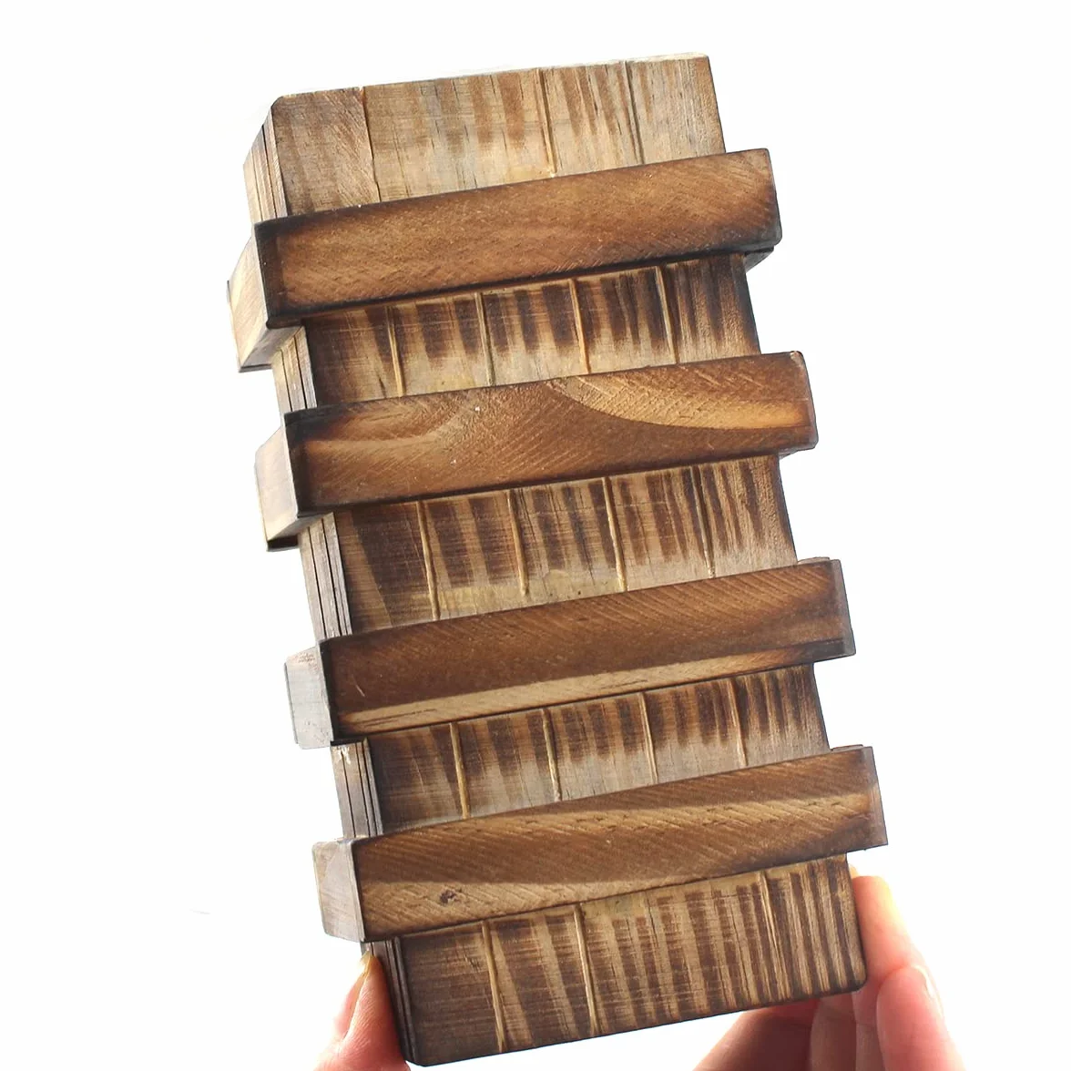 Caja de Rompecabezas de Madera para Adultos con Compartimentos Secretos Ocultos