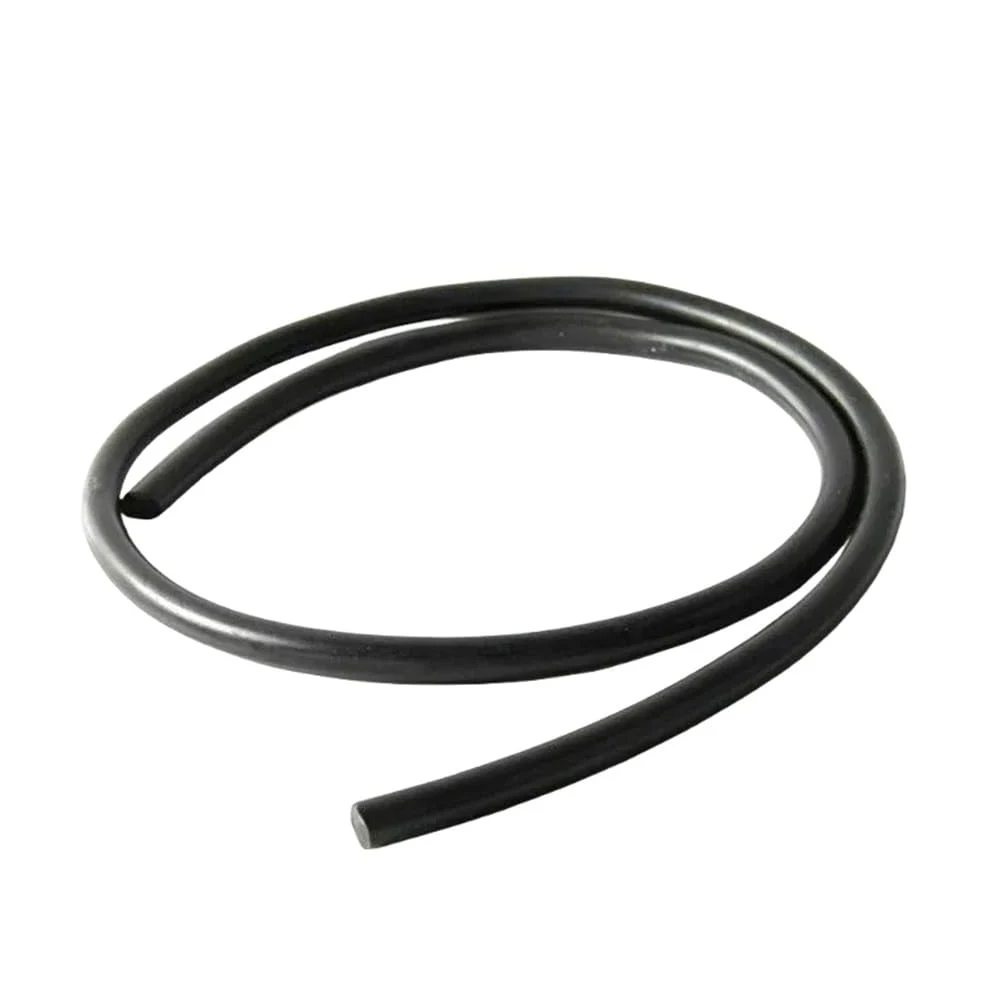 1 tira de goma de nitrilo, junta tórica sólida negra for muebles.(7.5mmx20m)
