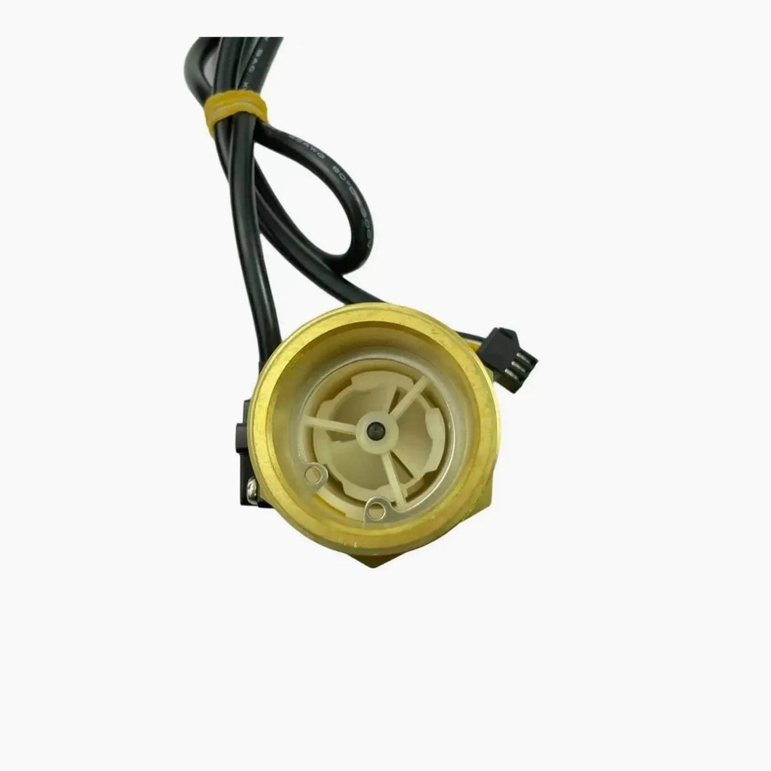 DN32-T 3-120L/min Sensor de flujo efecto Hall agua BSP G1 1/4 "extremo roscado DN32 conexión 3% medidor error Easy to install and operate(2PCS)