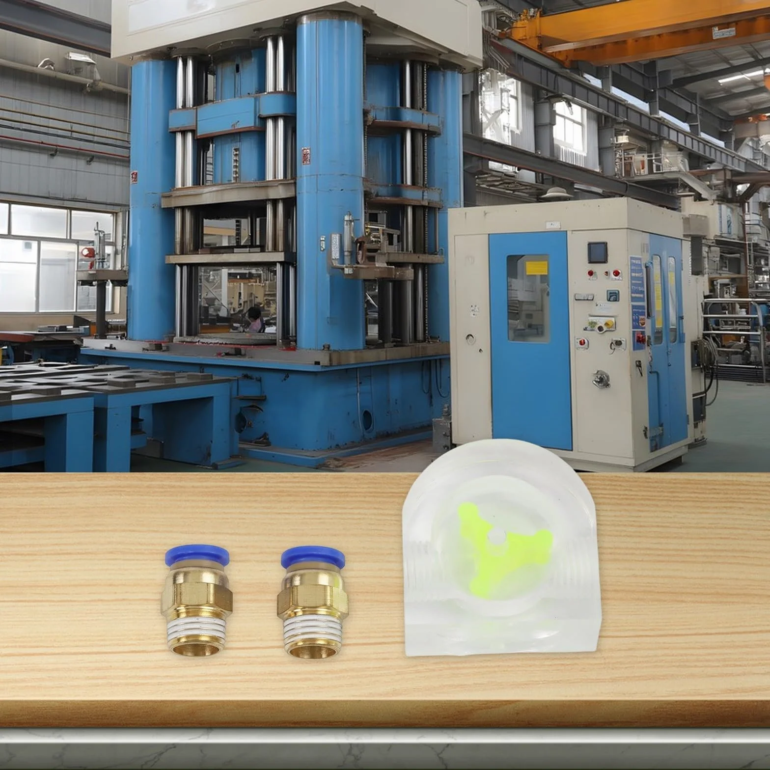 Acrílico Medidor de Flujo de Agua 8 mm para Sistemas de Refrigeración Líquida CNC