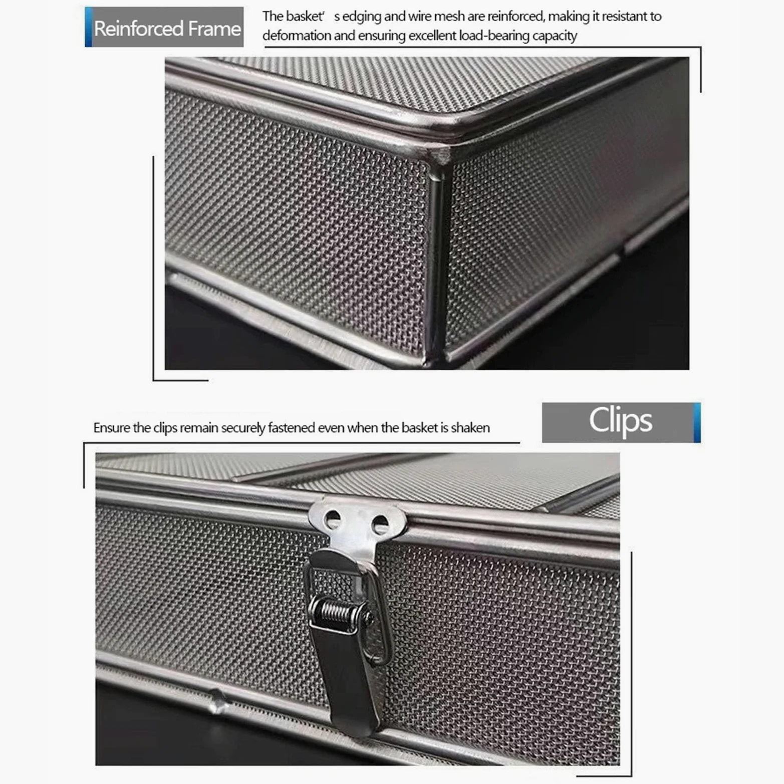 Cesta de Esterilización Médica de Acero Inoxidable 304 con Tapa, Malla de 1 mm, para Instrumentos Quirúrgicos, Médicos y Dentales