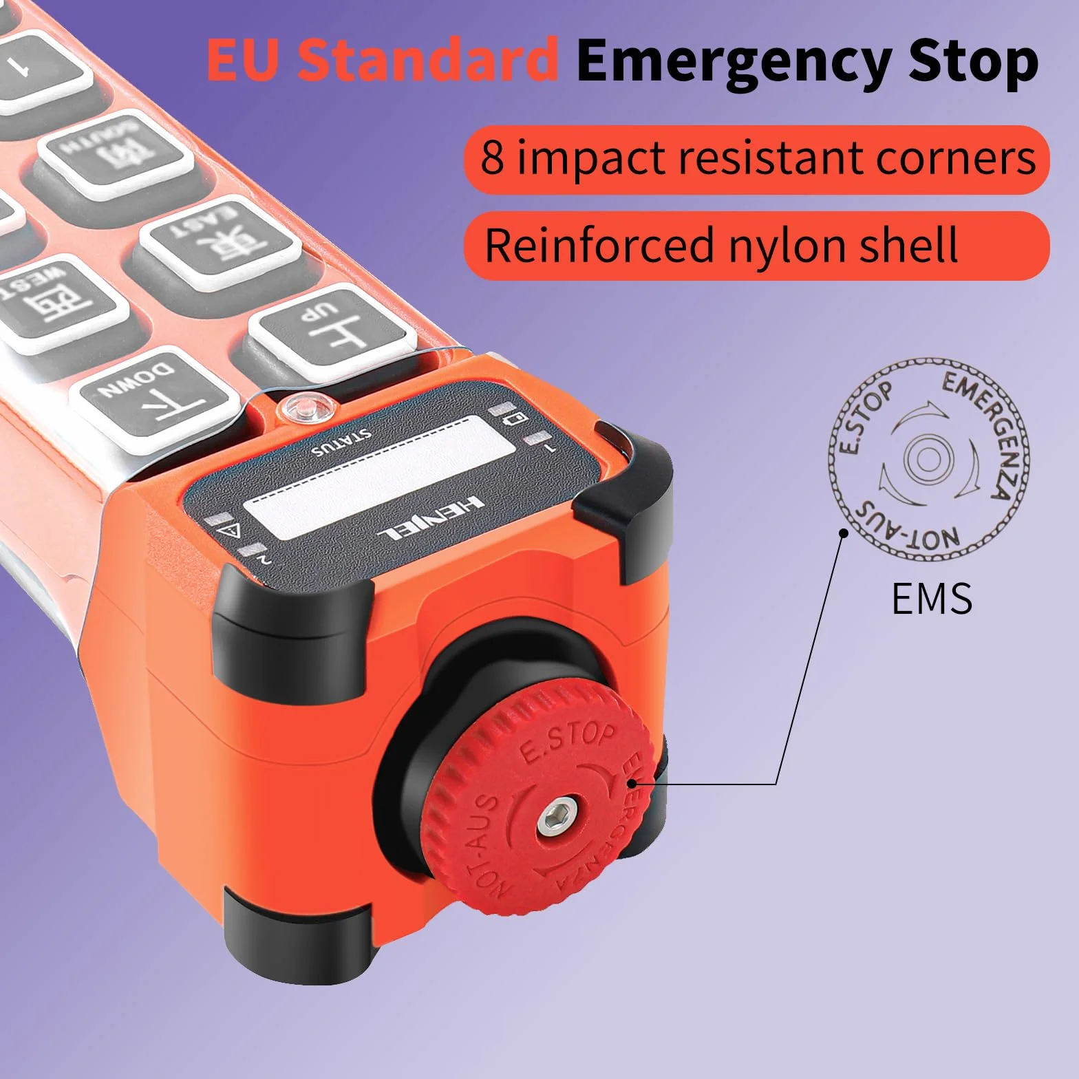 12 Canal 12V 24V 48V grúa industrial inalámbrica de radio de control remoto para polipasto eléctrico de cadena puente grúa viajera volquete remolque de camiones transmisor y receptor