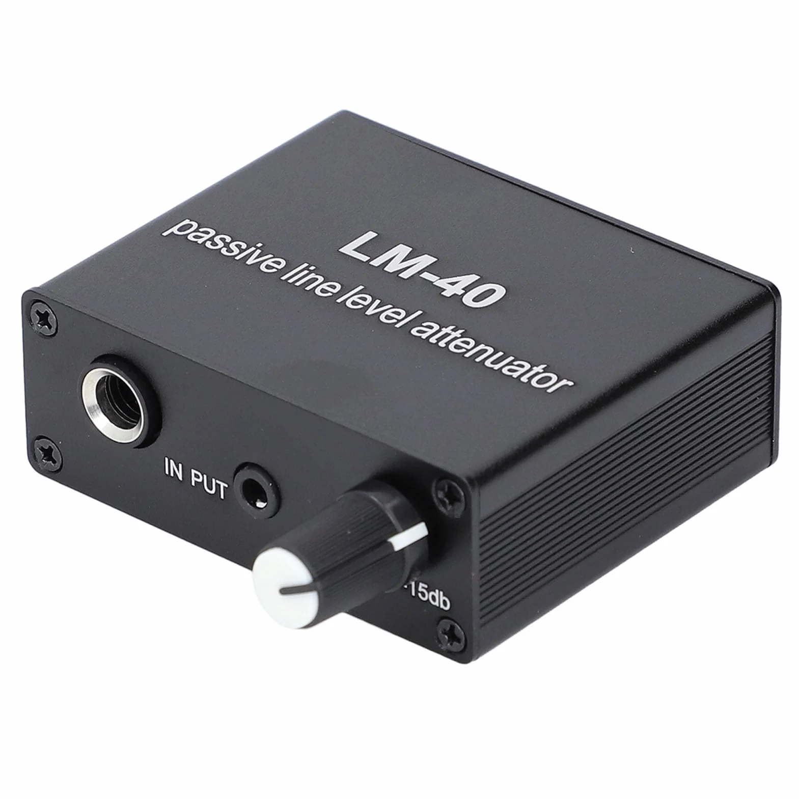 KIMISS Atenuador Pasivo de Sonido -40 DB a -15 DB Cable 3,5 Mm