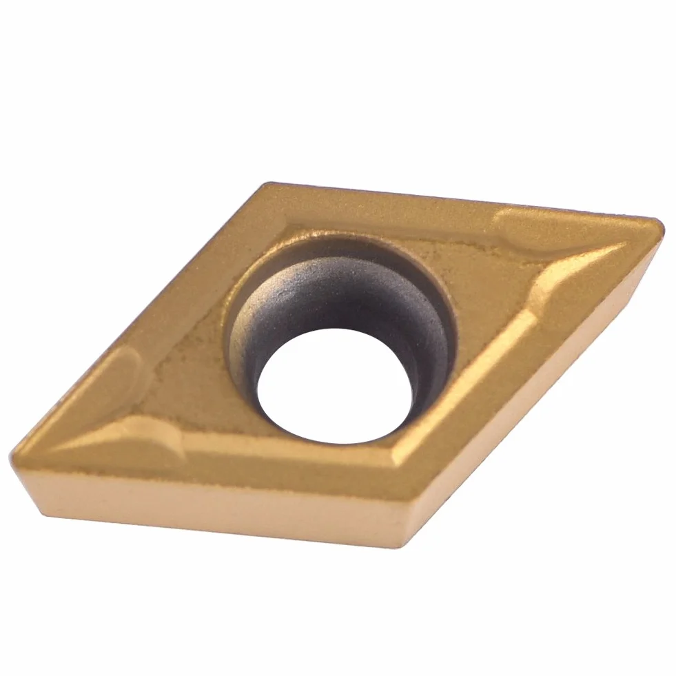 Akozon 10 Piezas Puntas de Carburo CNC Insertos Herramienta de Torneado