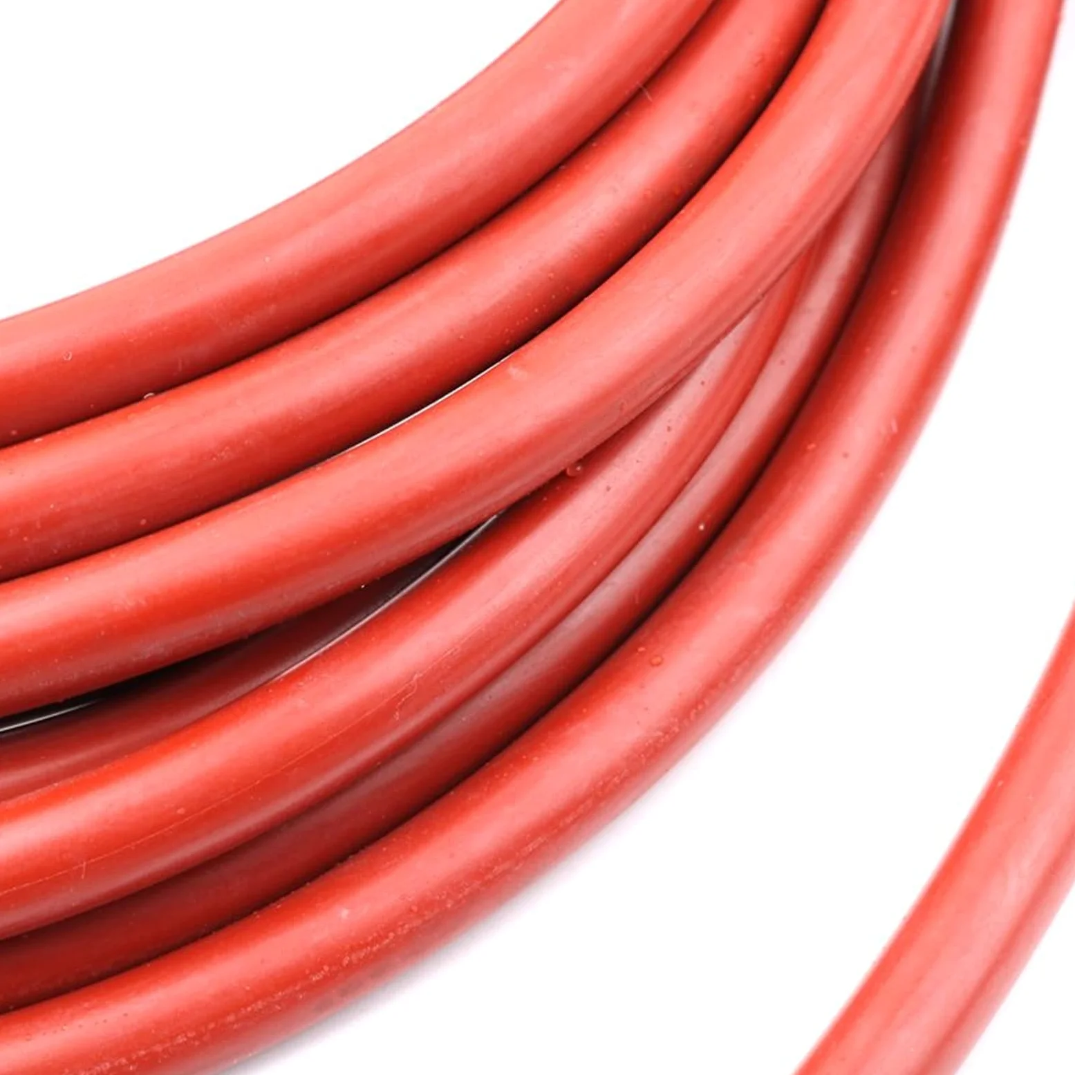 Manguera de PTFE con Cortador, Manguera De Tubo De Silicona 1m Rojo 3-50mm(50 X 60mm)