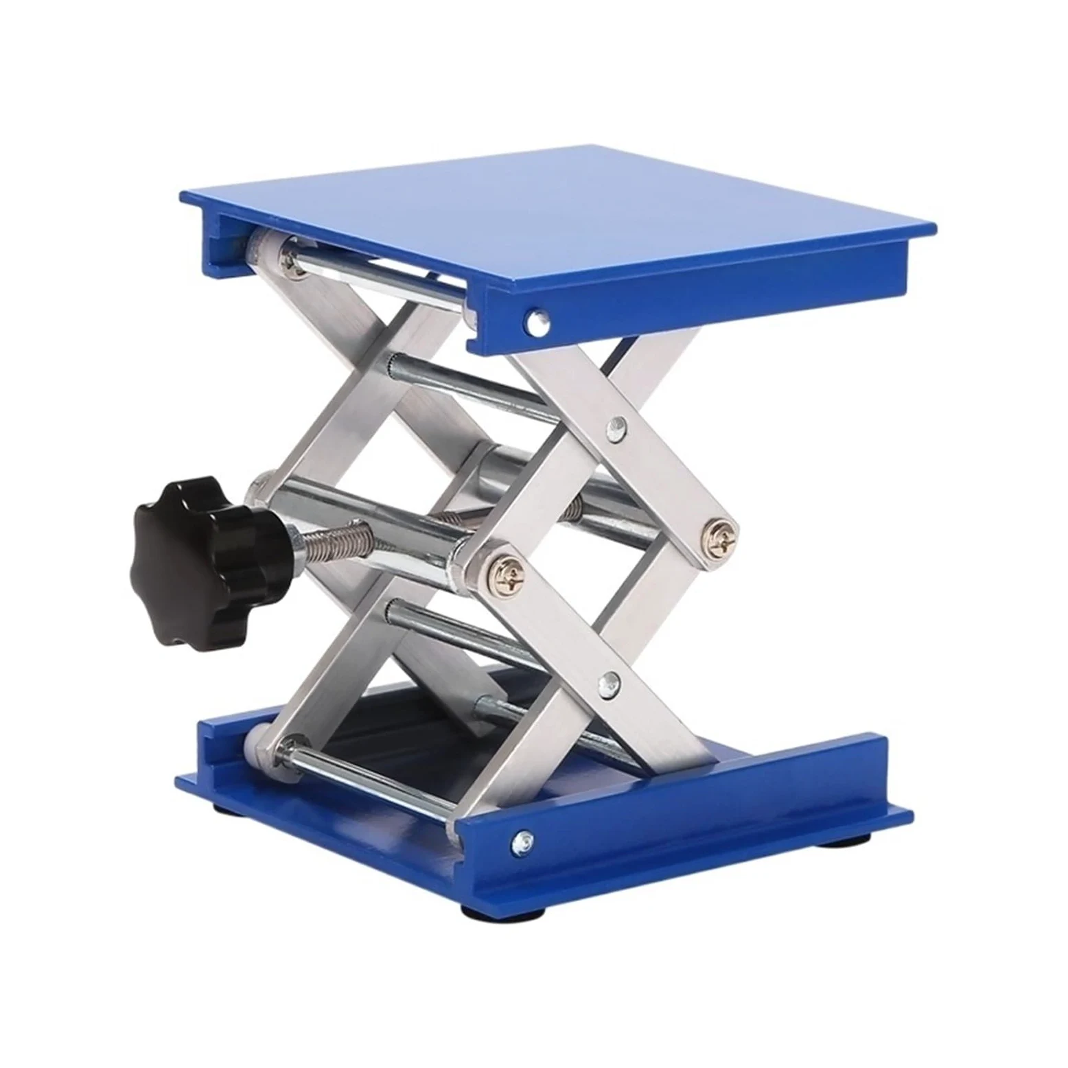 Plataforma Elevadora De Tijera con Gato Laboratorio Aleación Aluminio/Mesa Plegable, Control Altura Perfecto For Trabajo, Físico ElevacióN FáCil