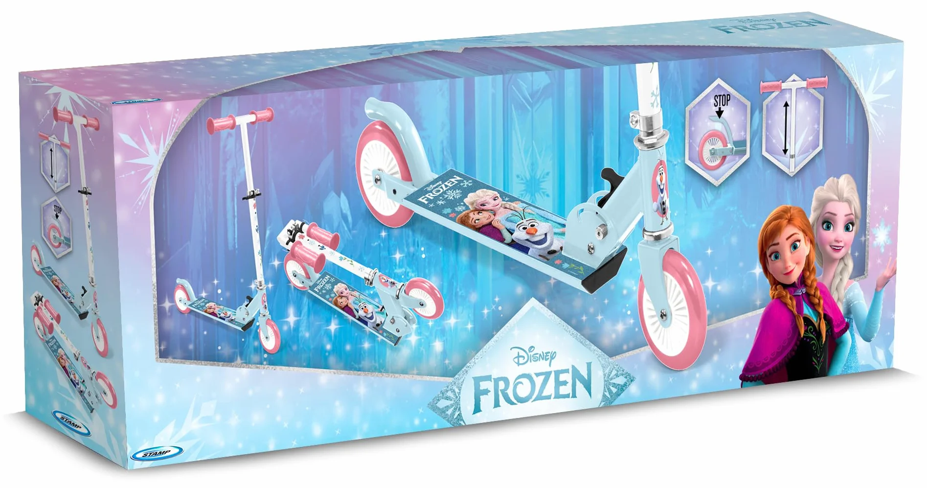Frozen 2 Folding Scooter
