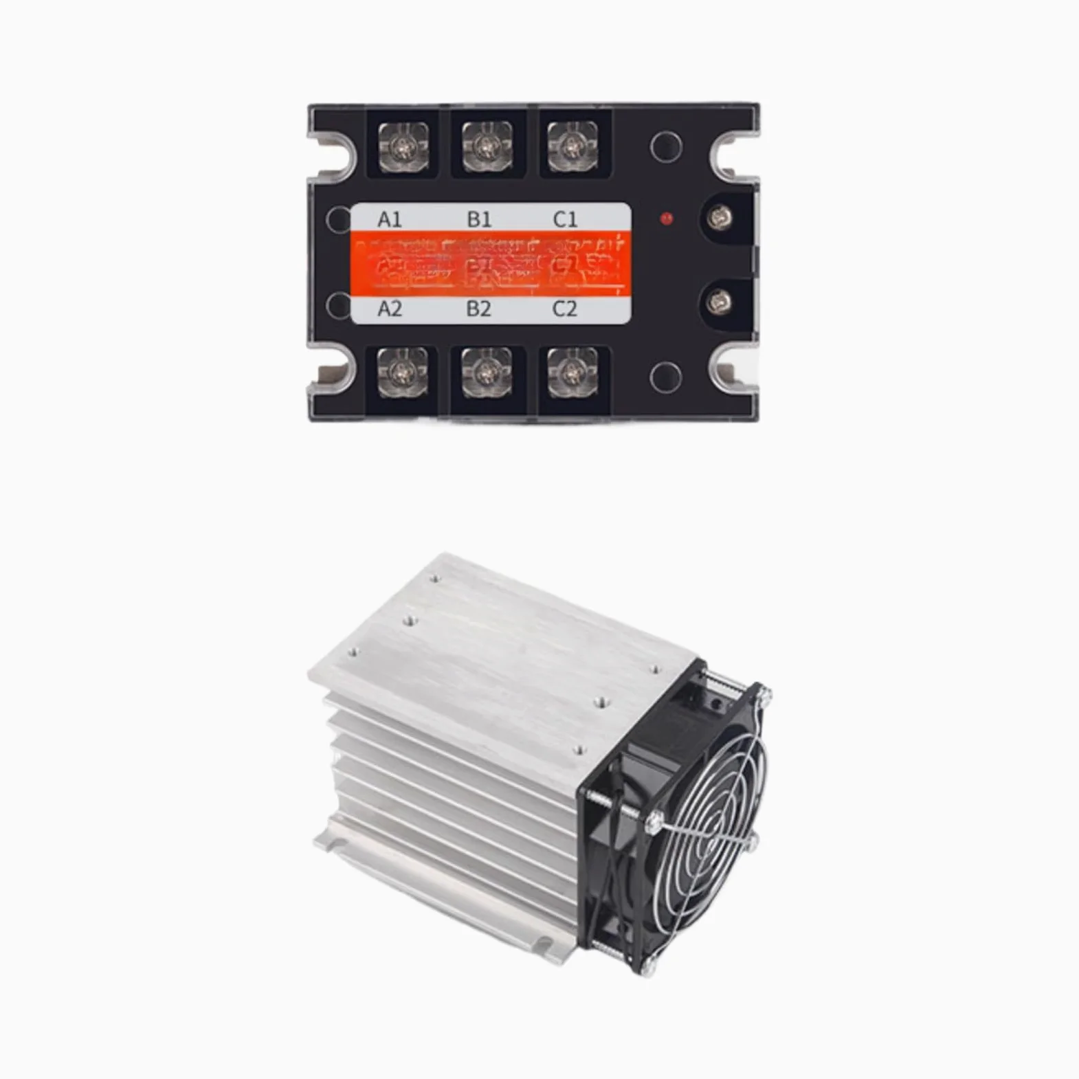 Rele estado solido 40A AC-AC 220V 380V 100A 200A trifasico
