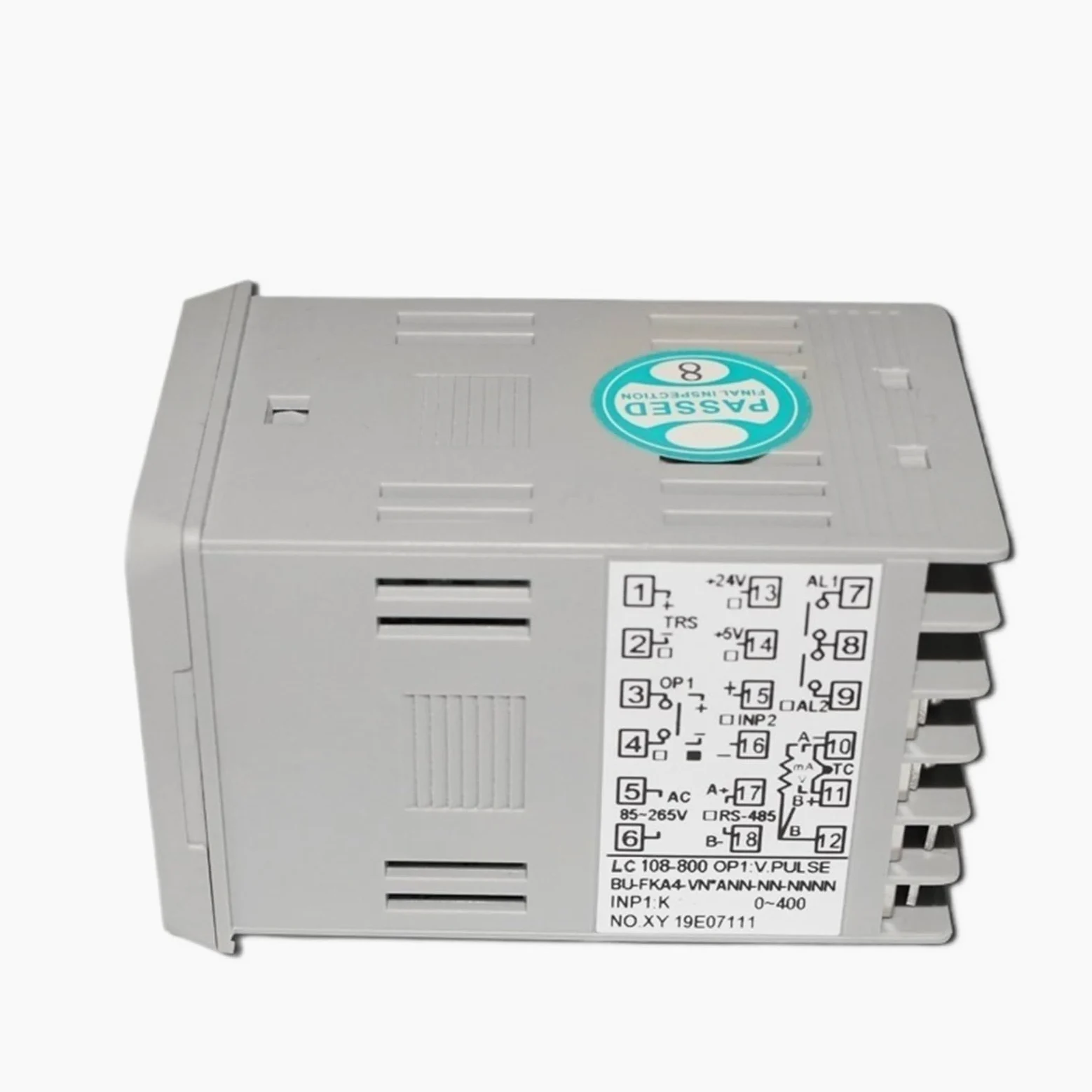 TC/RTD KEJ PT100 controlador de temperatura pid inteligente digital multientrada 48x48mm, salida SSR/relé/4-20mA/0-10V(SSR Output 2alarms)