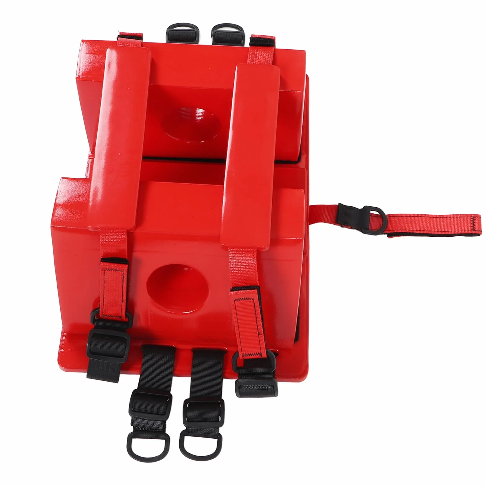 Inmovilizador de Cabeza para Tablero, Algodón NBR Impermeable, Compatible con Rayos X, MRI y CT, con Dos Orificios para Las Orejas, Soporte Cefálico