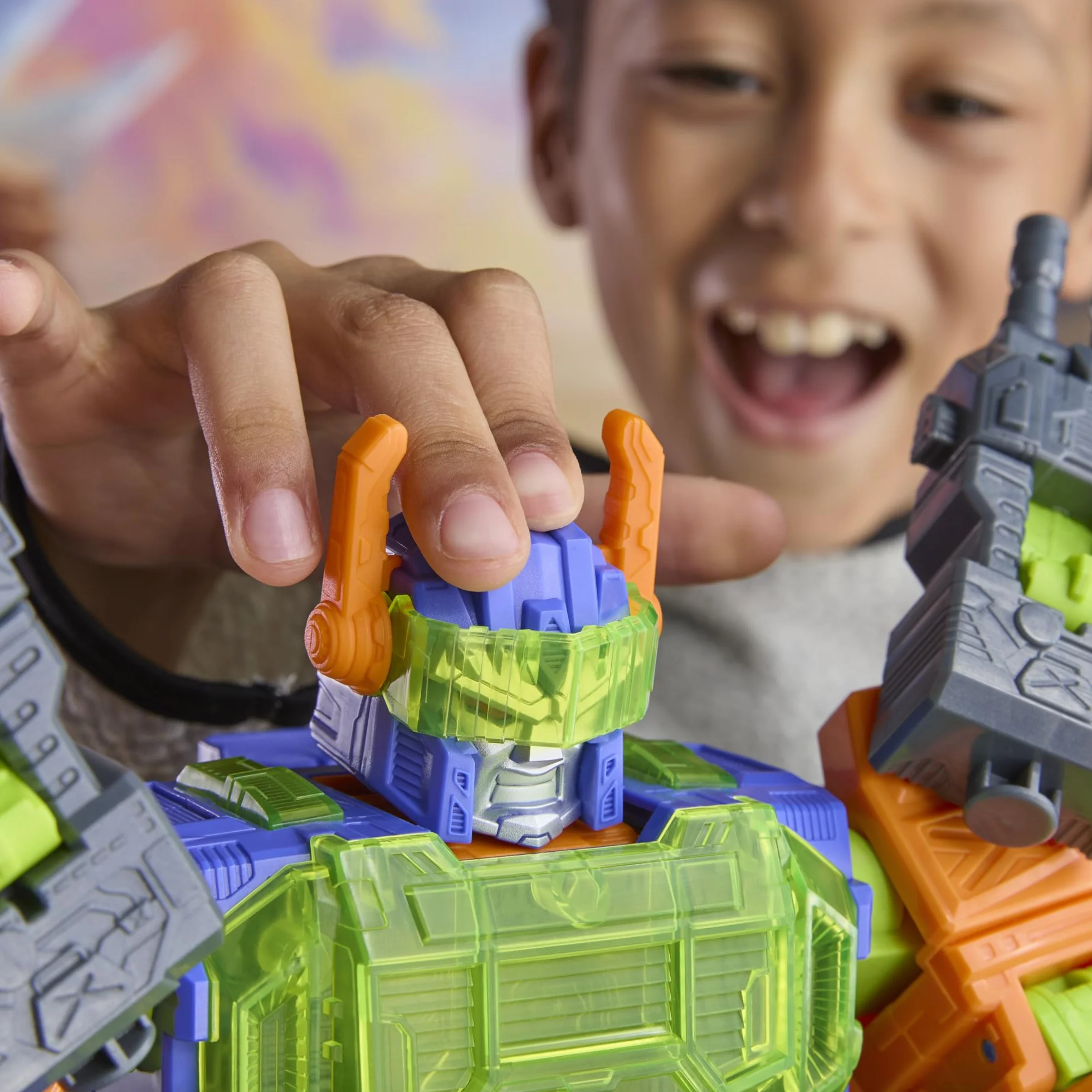 Transformers CYBERWORLD Scorponok Set de Batalla y Ataque Figura de acción