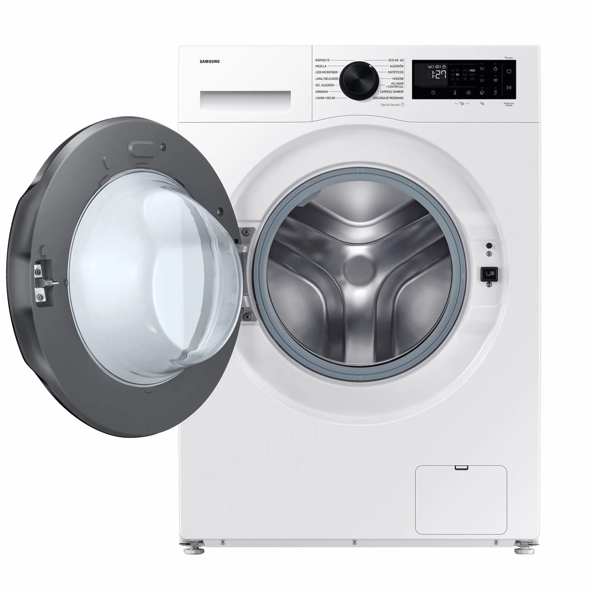Samsung Lavasecadora AI 11kg/6kg AI EcoBubble Clase D/A Blanca WD11DG5B15BEEC