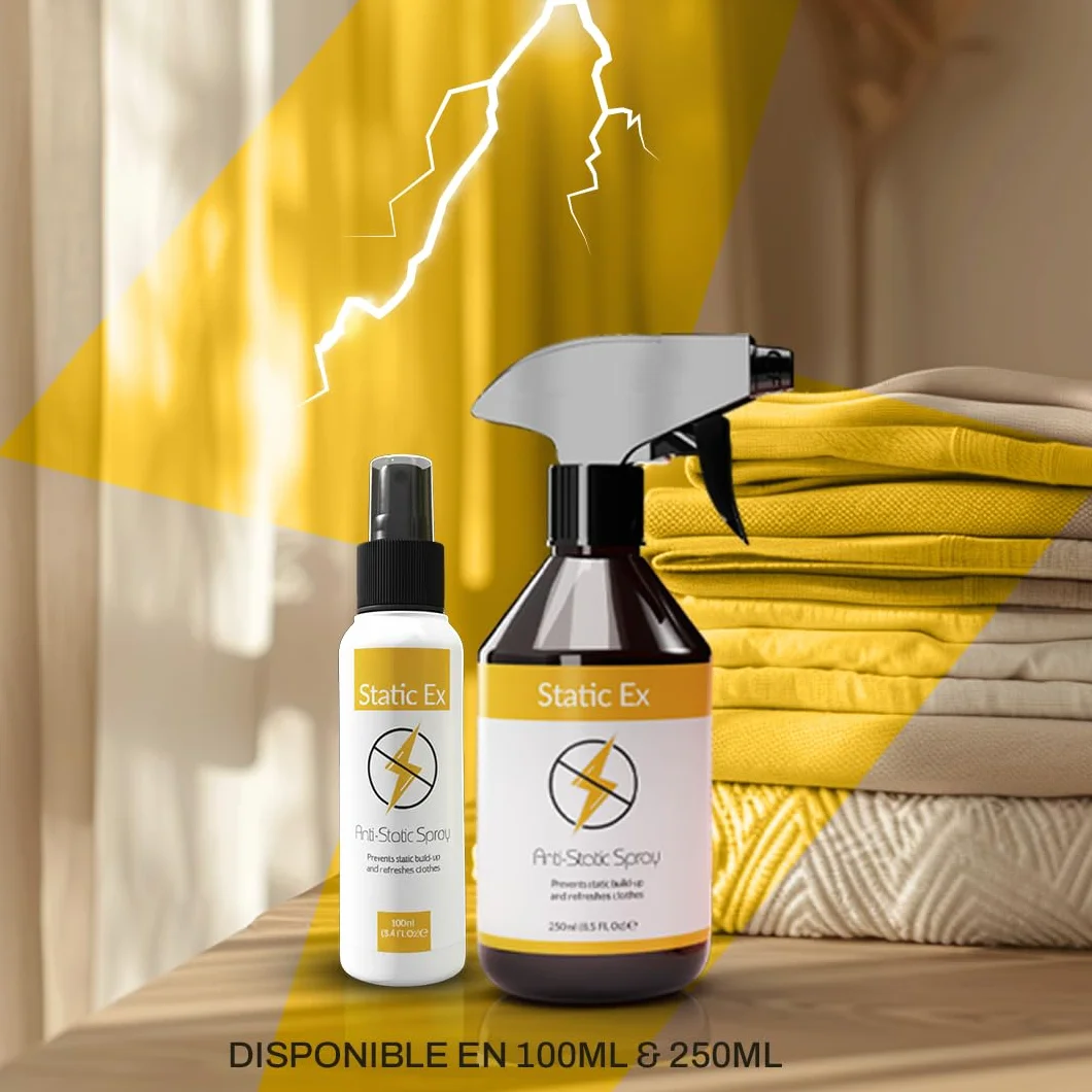 Spray Antiarrugas Ropa Anti Electricidad Estatica 250ml Antiestático