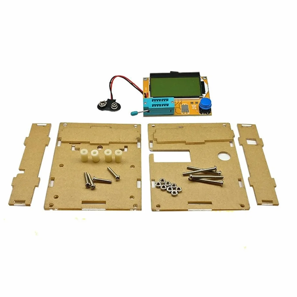 LCR-T4 Medidor Transistor Tester Diodo Triodo Capacidad SCR Inductancia Multímetro Herramientas con Durable