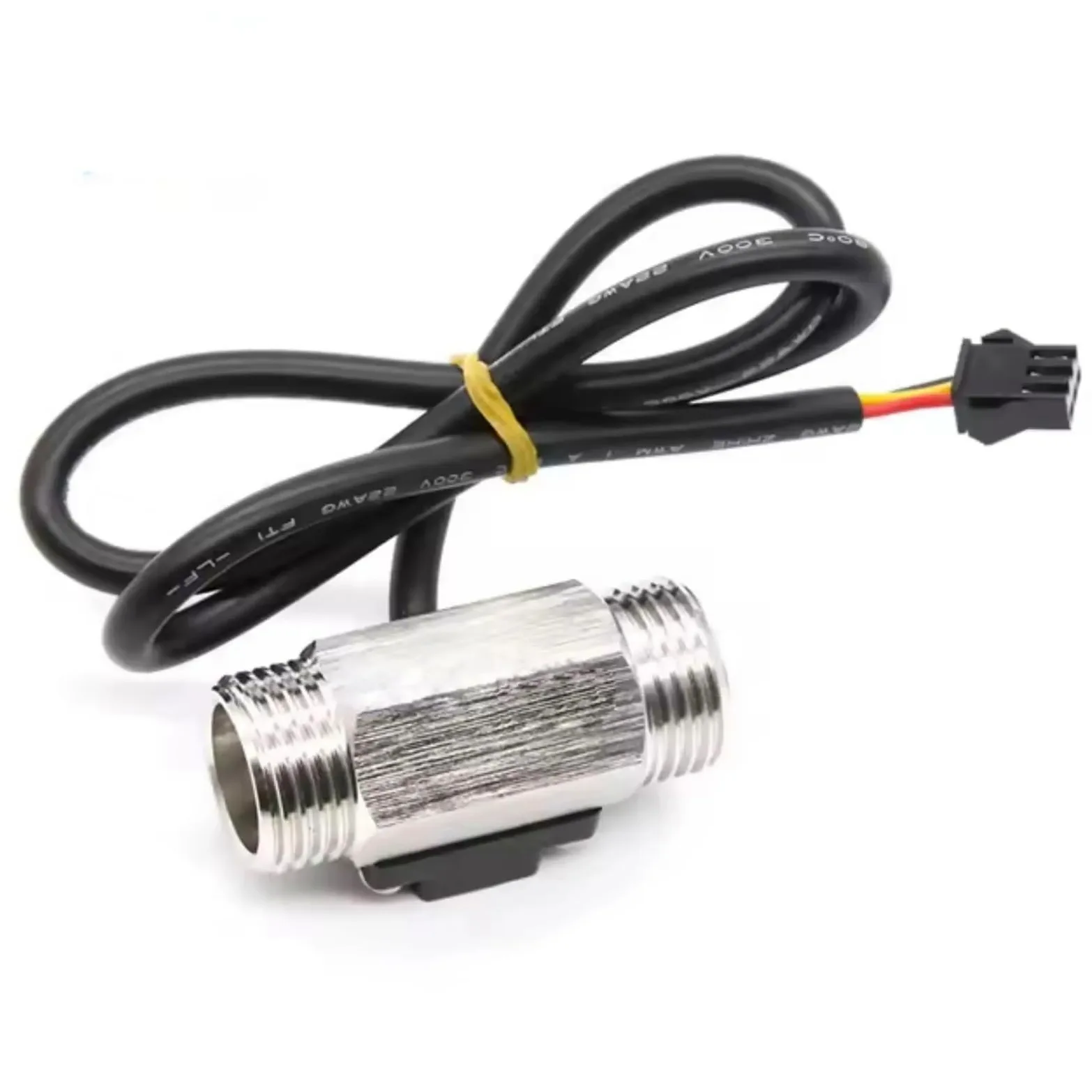 Sensor de flujo de agua de acero inoxidable de 1,27 cm, 1,75 MPa DC3,5 ~ 24 V NPN, sensor de interruptor de flujo de turbina