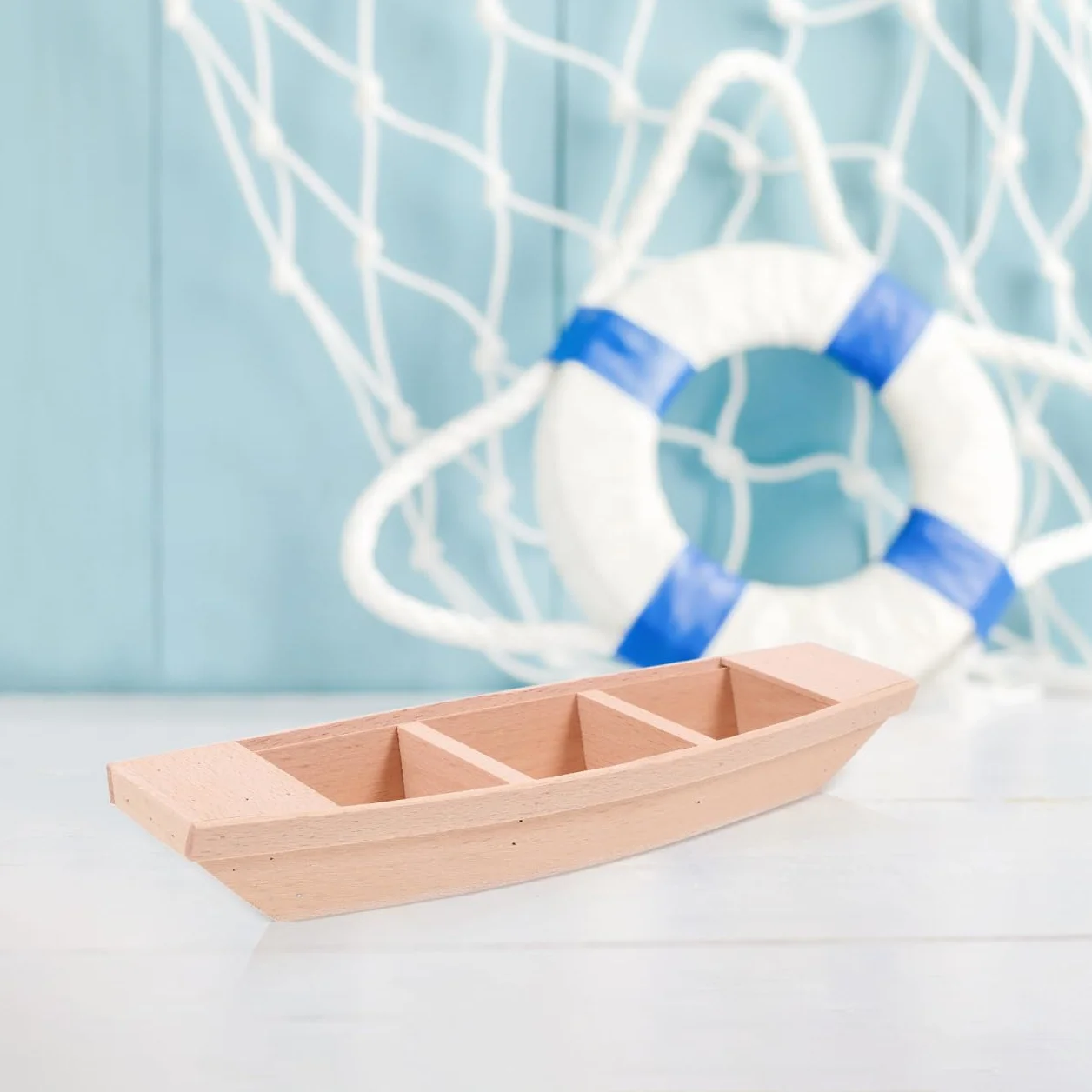 Toddmomy Barco de Madera para Pintar: Decoración Hecho a Mano para Hogar y Oficina