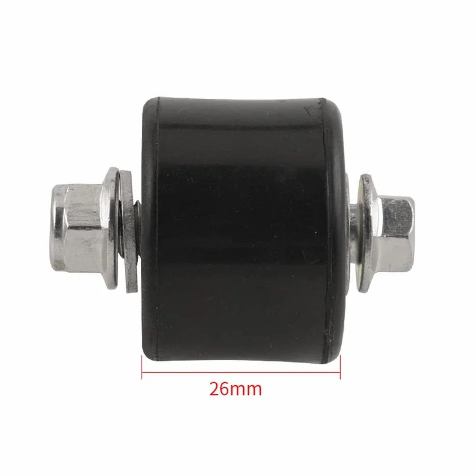 Tensor de cadena de polea 8 mm Guía de rodillo para bicicleta motocicleta ATV