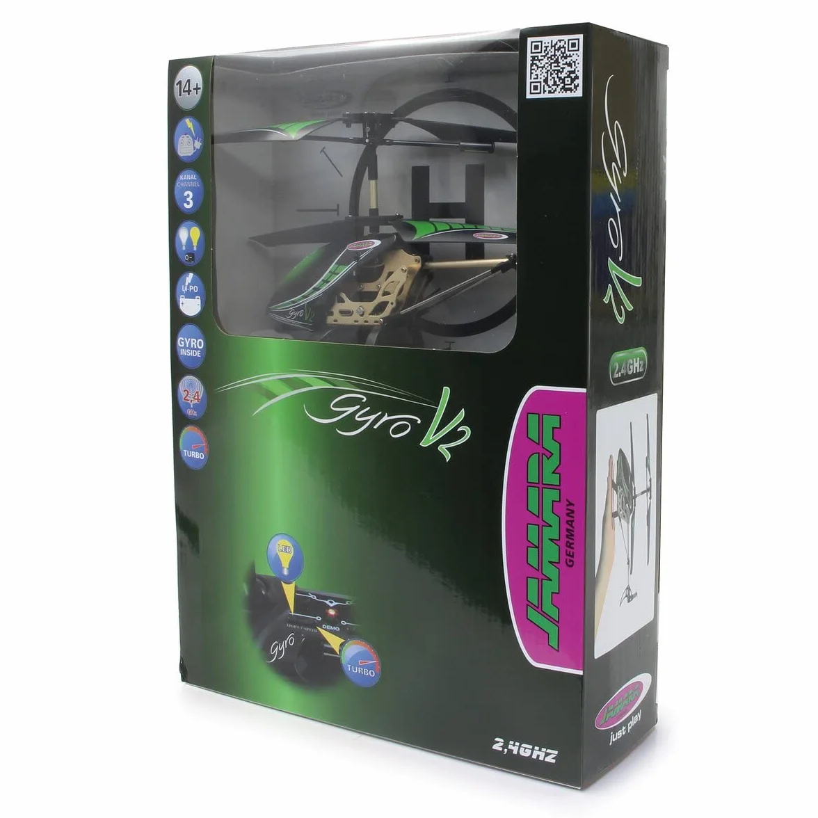 Jamara Gyro V2 Helicóptero de control remoto Multicolor