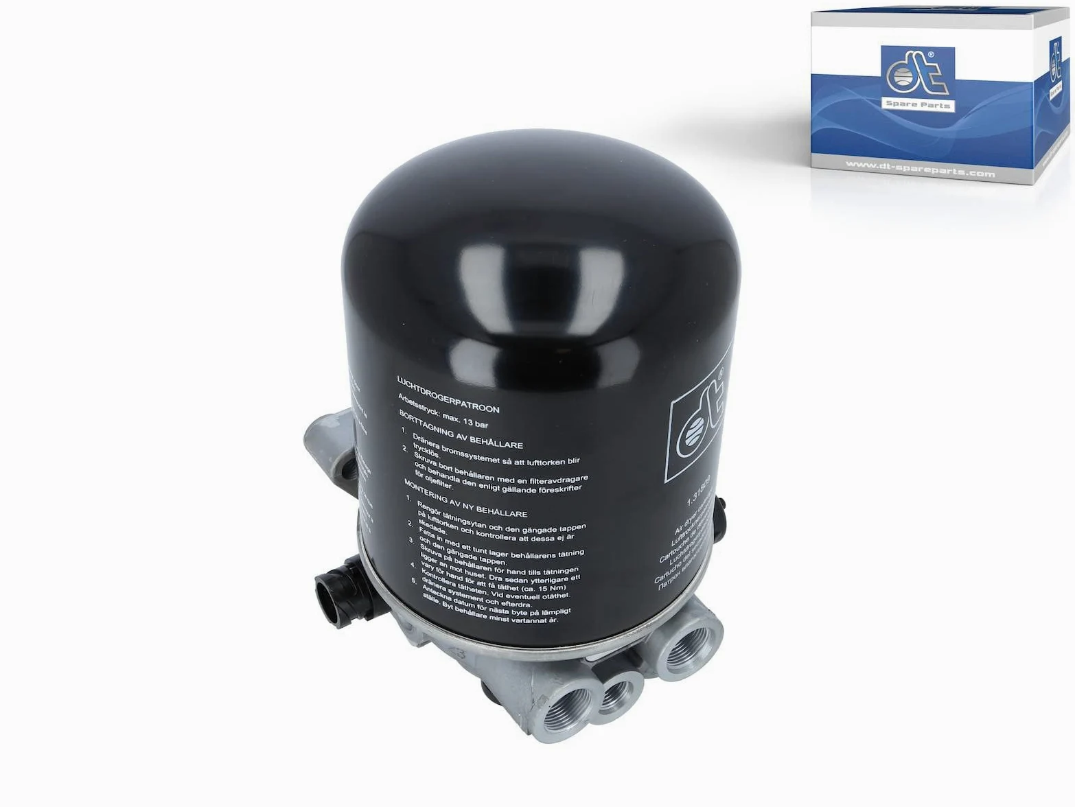 DT Spare Parts 3.71008 Secador de aire sistema de aire comprimido
