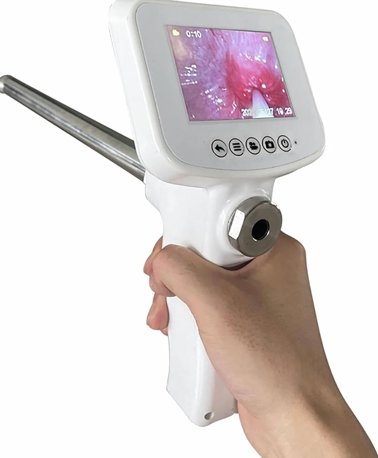 Pistola De Inseminación Artificial, Pistola De Inseminación Profesional con Pantalla LCD, Kit De Inseminación Artificial para Ganado - Herramientas De Cría De Ganado