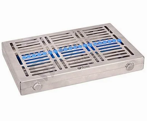 3X Esterilización Cassette - Contenedor de bandeja de lavado - para 20 instrumentos de esterilización