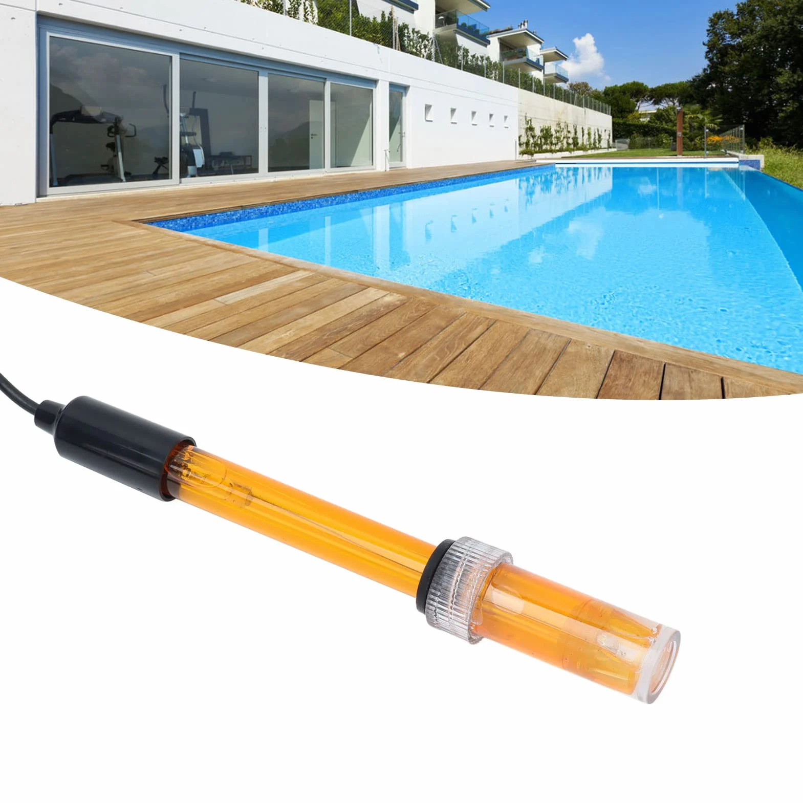 Electrodo redox con conector BNC Q9 para hidroponía